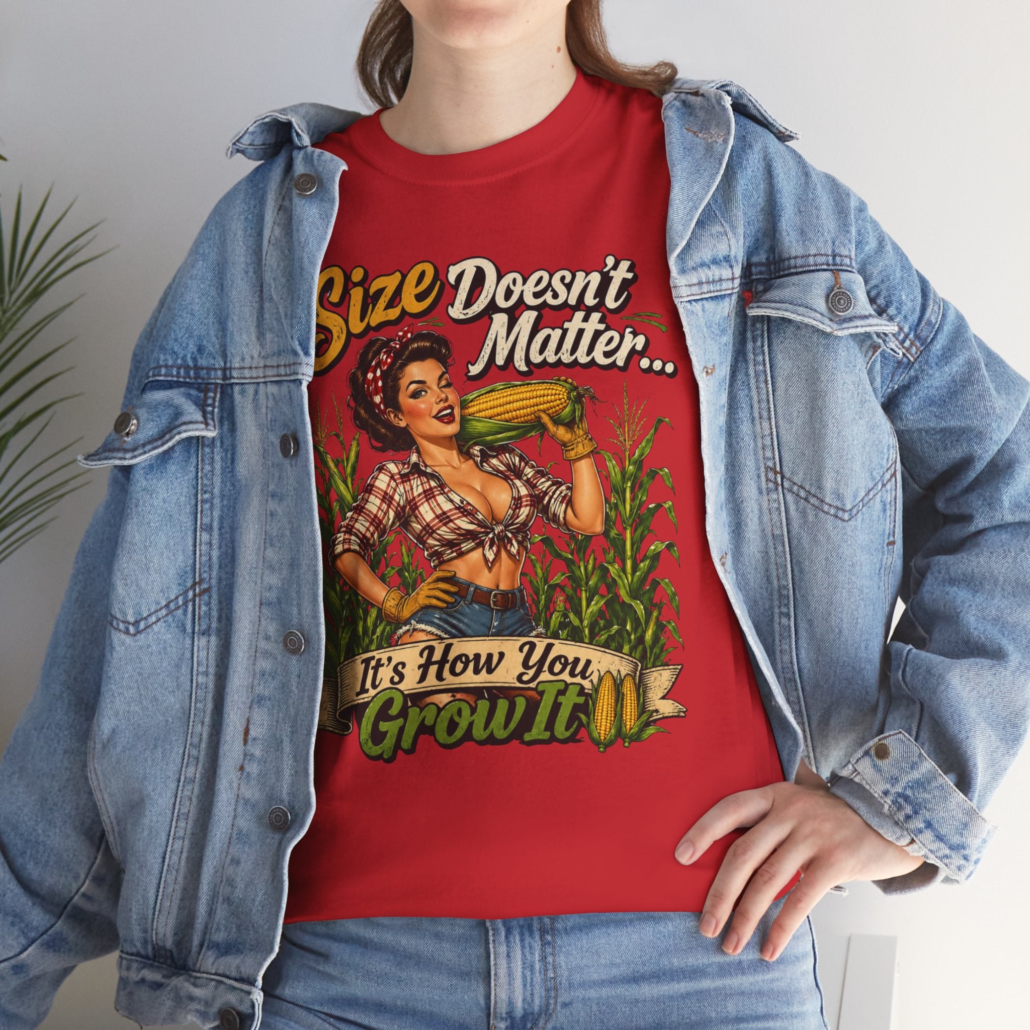 Size Doesn’t Matter Corn Shirt