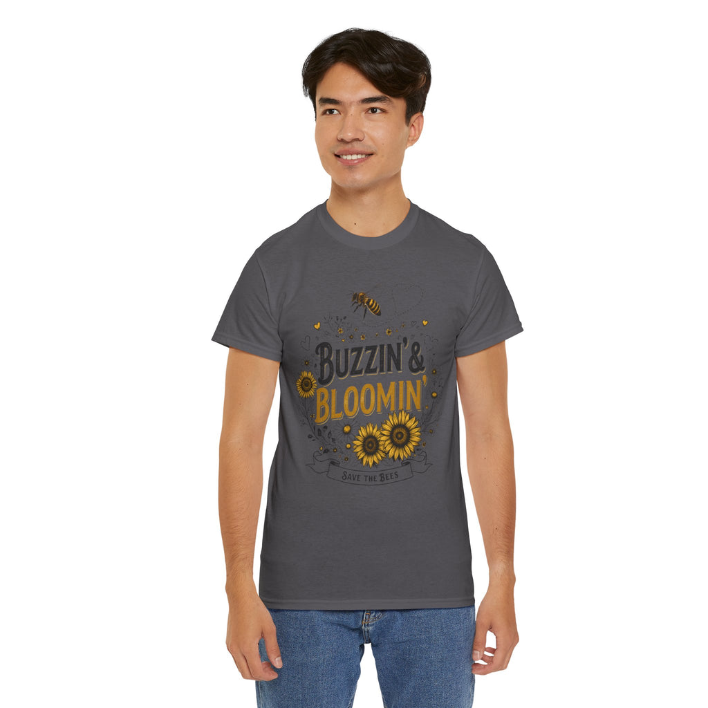 Buzzin’ & Bloomin’ Shirt – Save the Bees Garden Tee