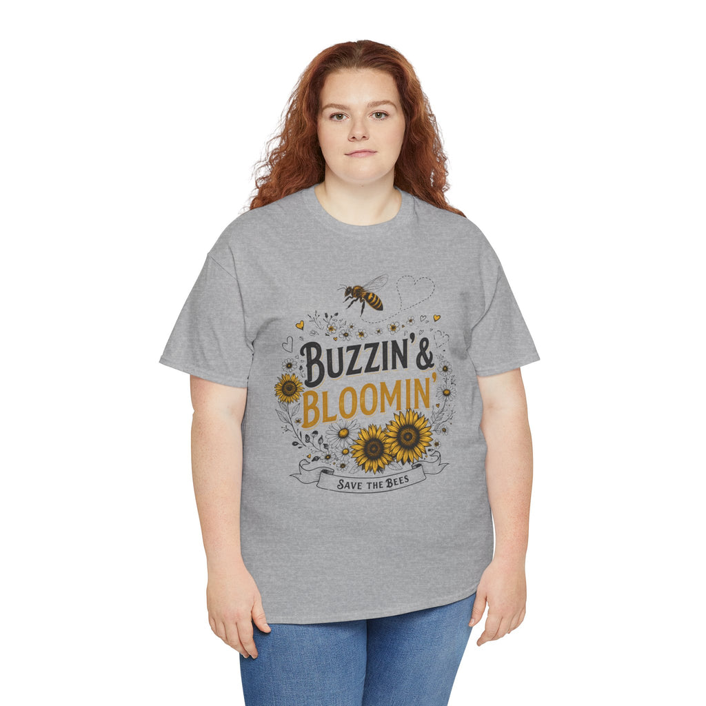 Buzzin’ & Bloomin’ Shirt – Save the Bees Garden Tee