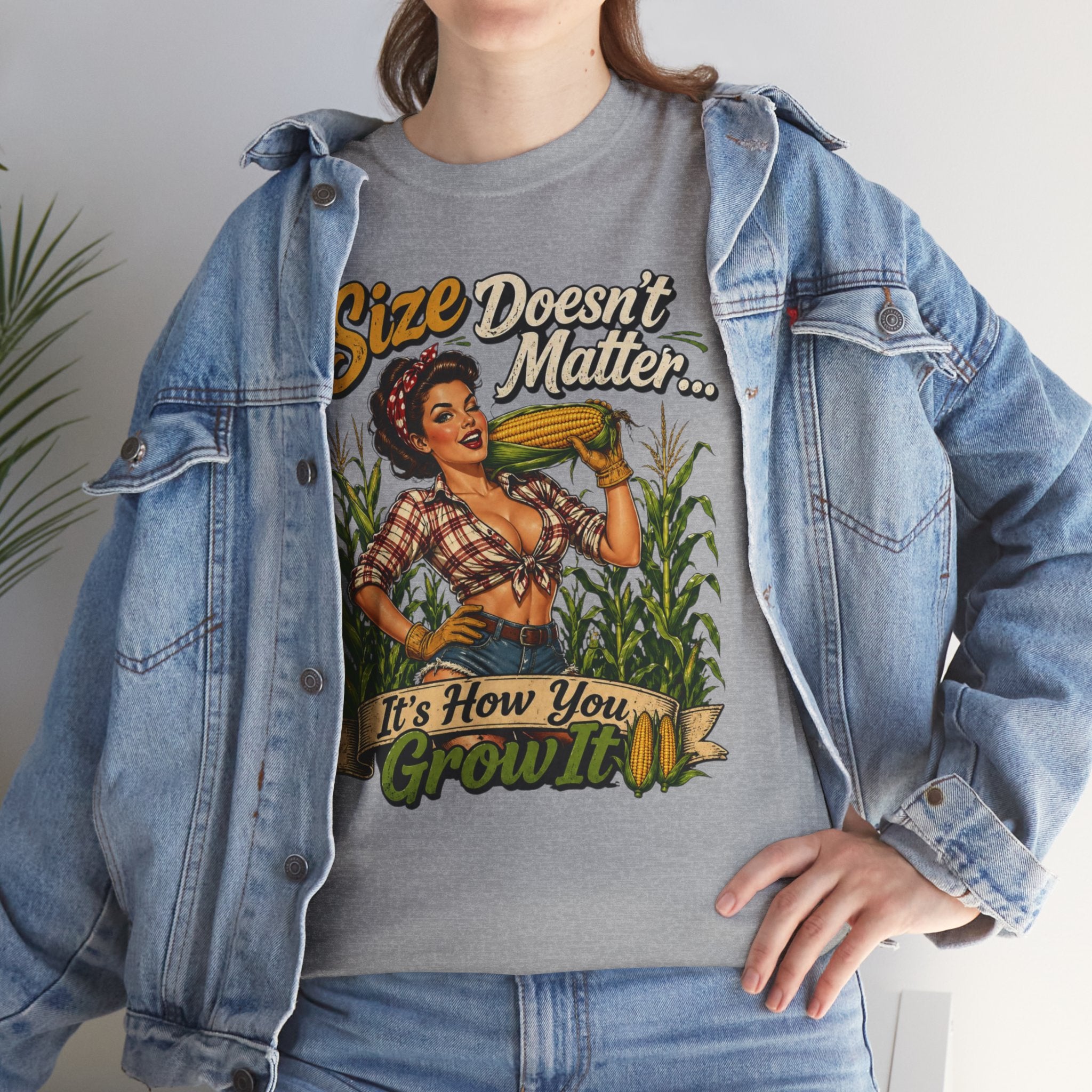 Size Doesn’t Matter Corn Shirt