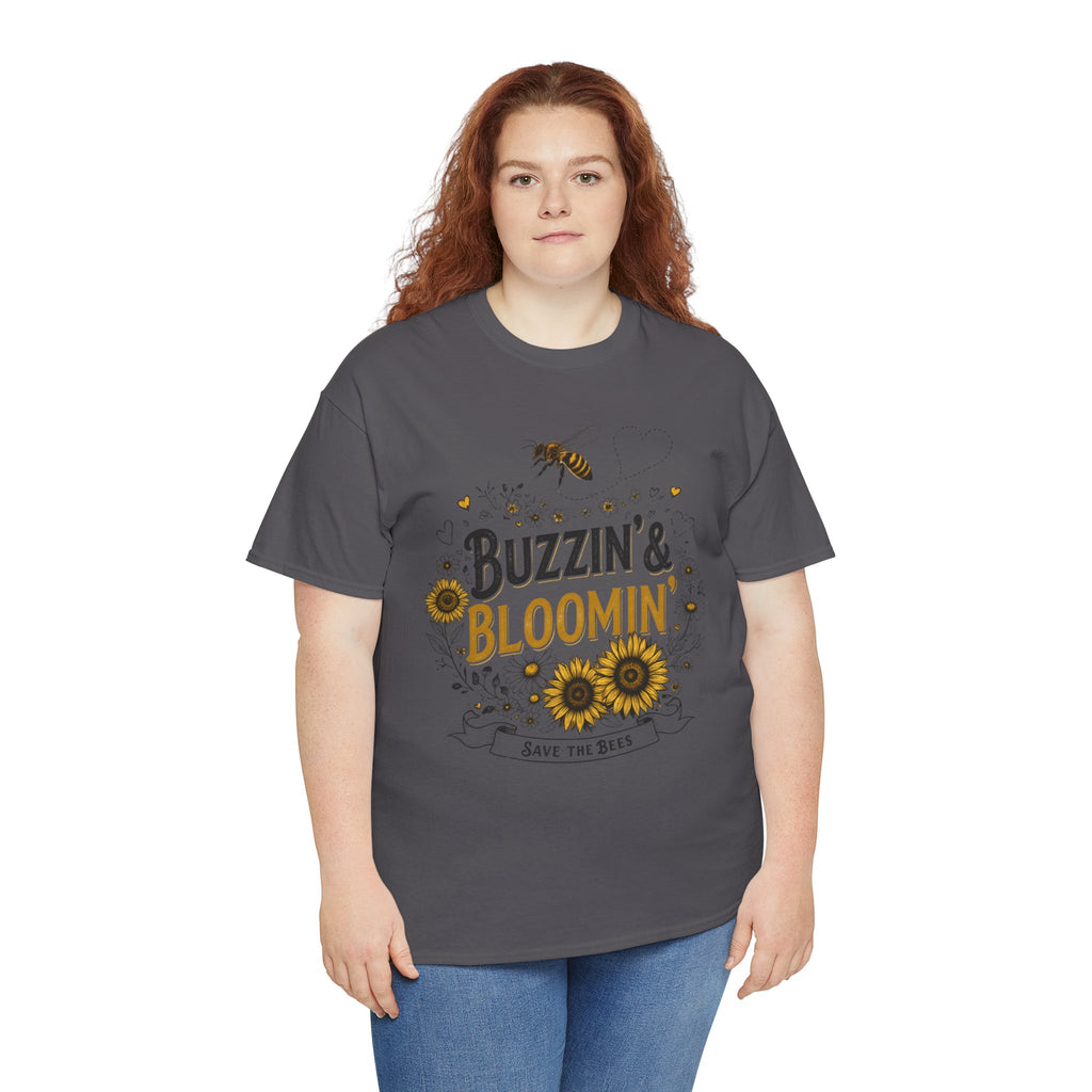 Buzzin’ & Bloomin’ Shirt – Save the Bees Garden Tee