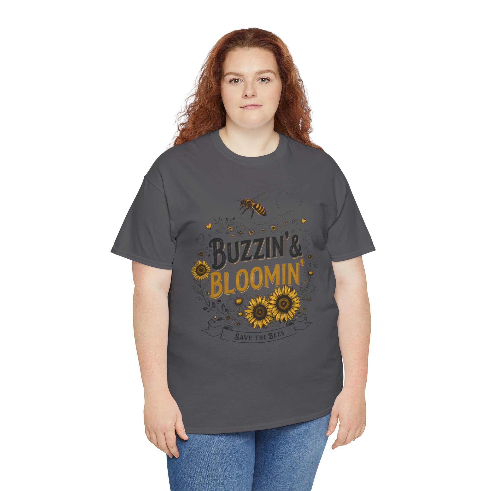 Buzzin’ & Bloomin’ Shirt – Save the Bees Garden Tee