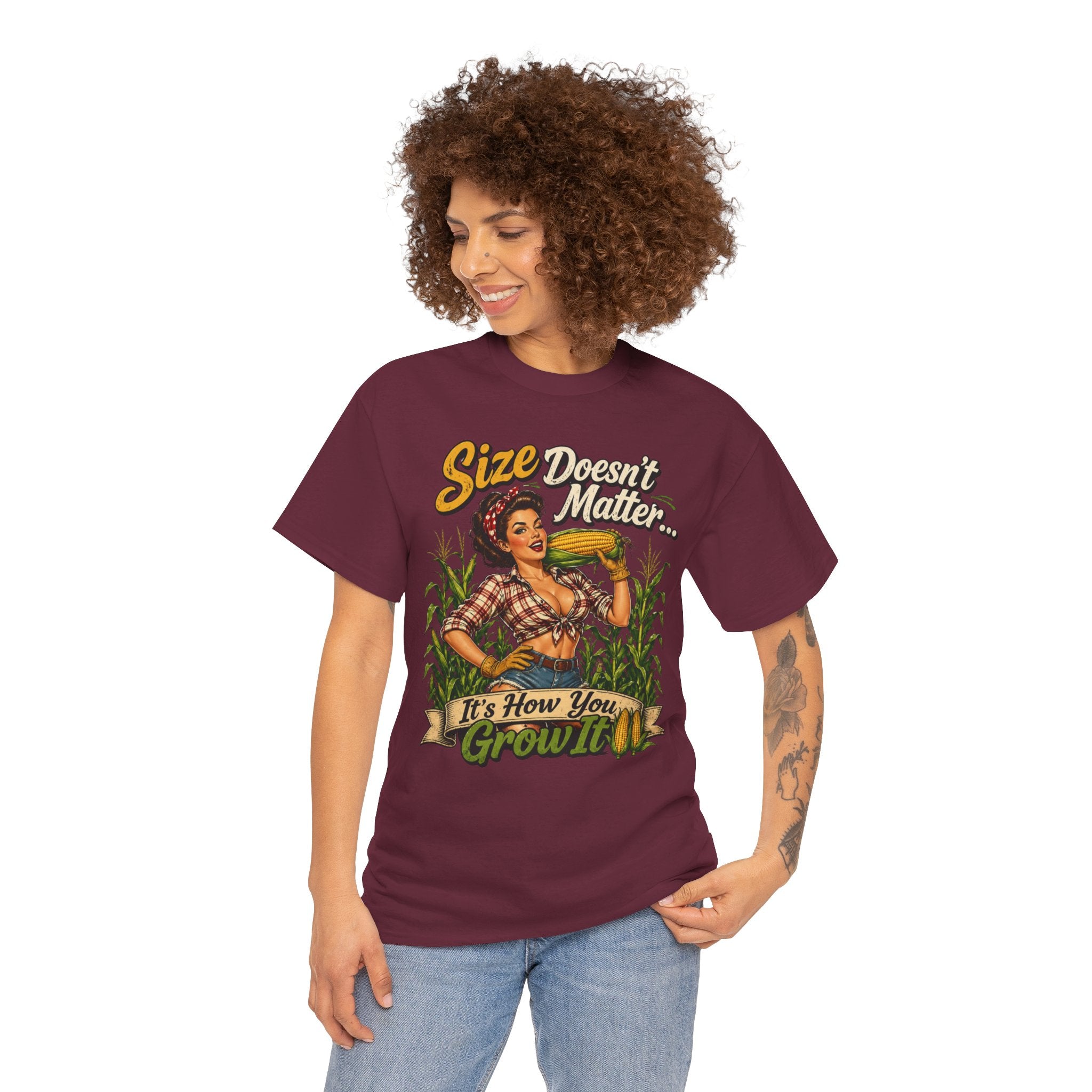 Size Doesn’t Matter Corn Shirt