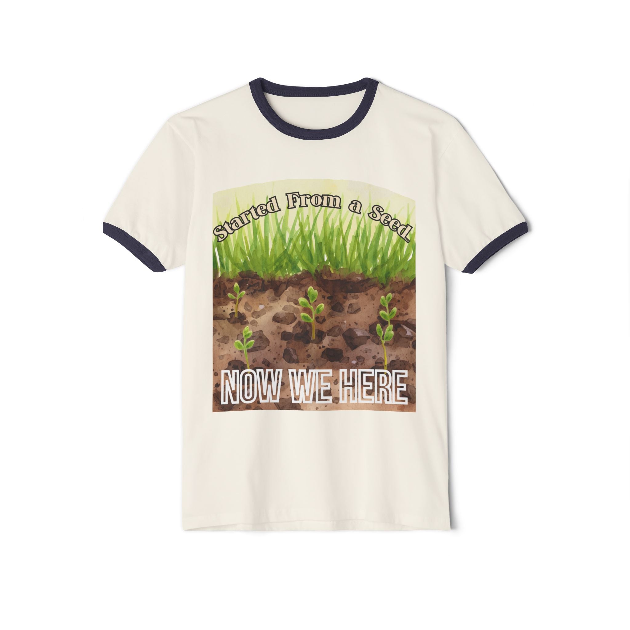 Started From a Seed Now the Whole Garden Here Shirt – Front & Back Gardening Tee – Plant Lover Gift – Homestead Shirt