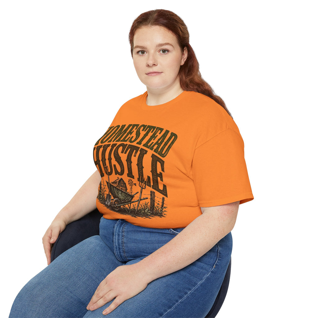 Homestead Hustle – Vintage Farm Life Graphic Tee