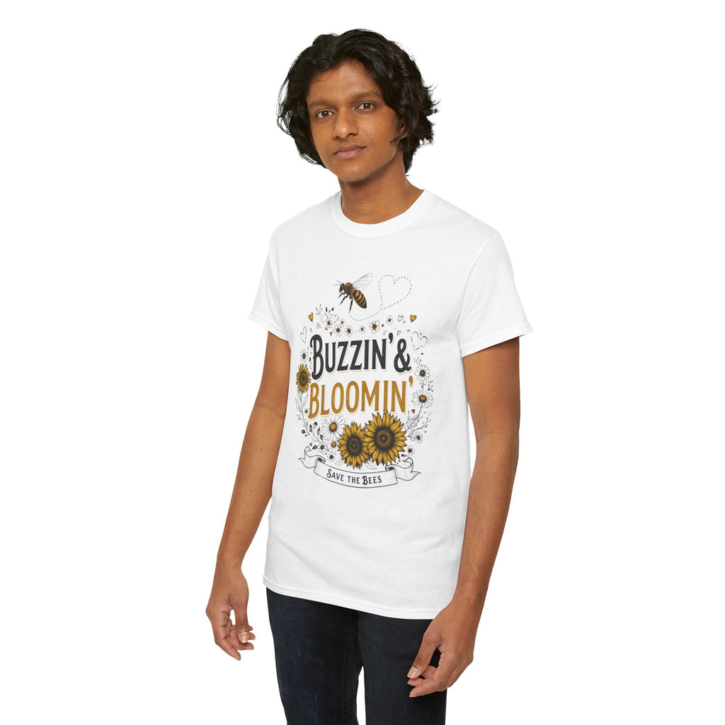 Buzzin’ & Bloomin’ Shirt – Save the Bees Garden Tee