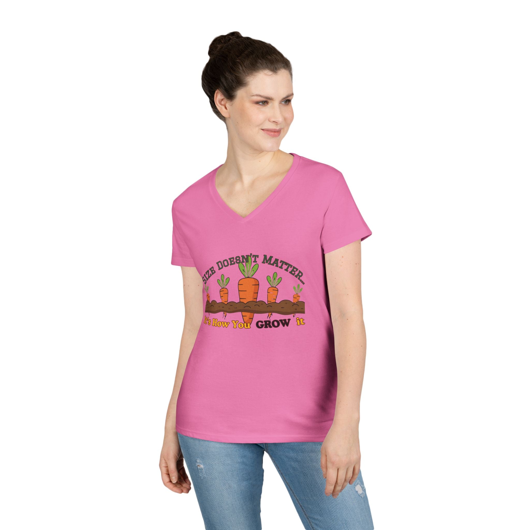 Size Doesn’t Matter It’s How You Grow It Shirt | Funny Gardening Shirt | Carrot Humor Tee | Garden Lover Gift | Talk Dirt Co