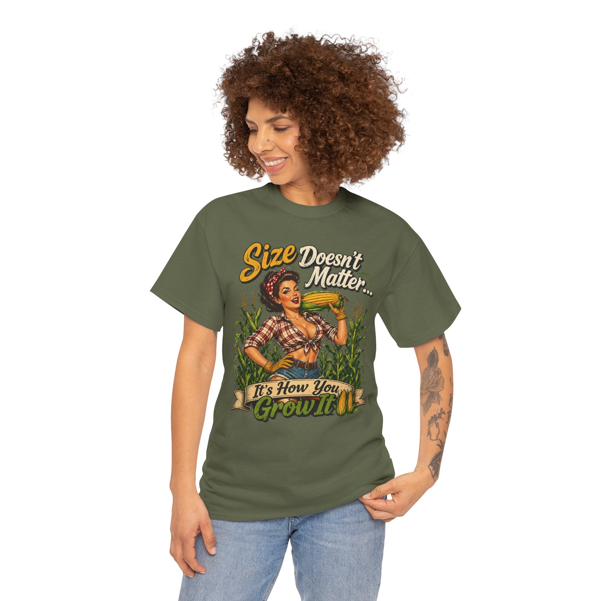 Size Doesn’t Matter Corn Shirt