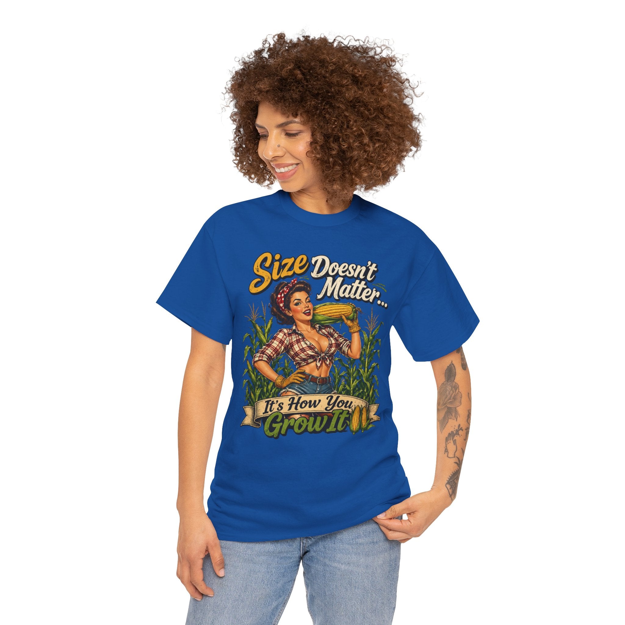 Size Doesn’t Matter Corn Shirt