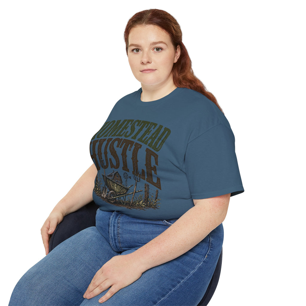 Homestead Hustle – Vintage Farm Life Graphic Tee