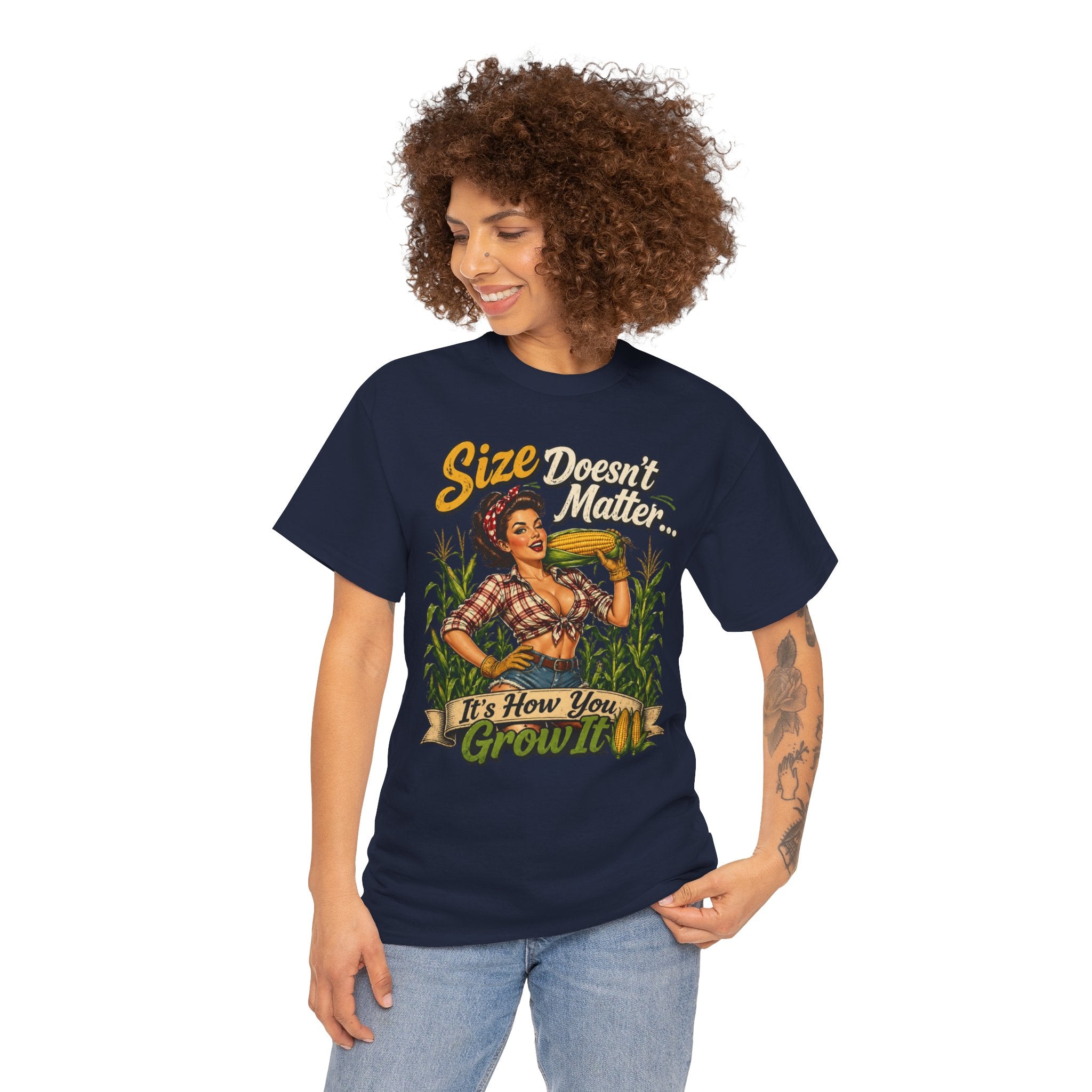 Size Doesn’t Matter Corn Shirt