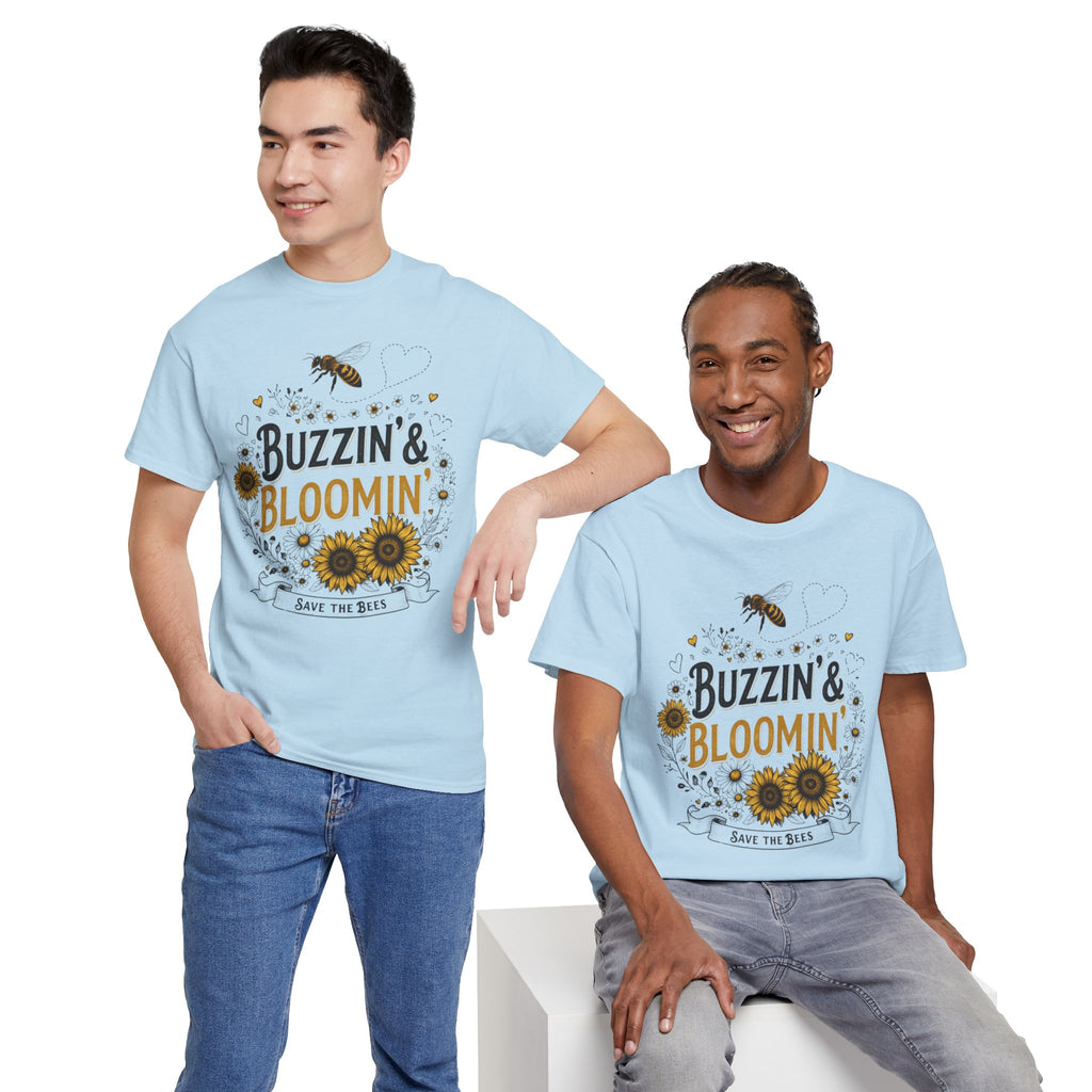 Buzzin’ & Bloomin’ Shirt – Save the Bees Garden Tee