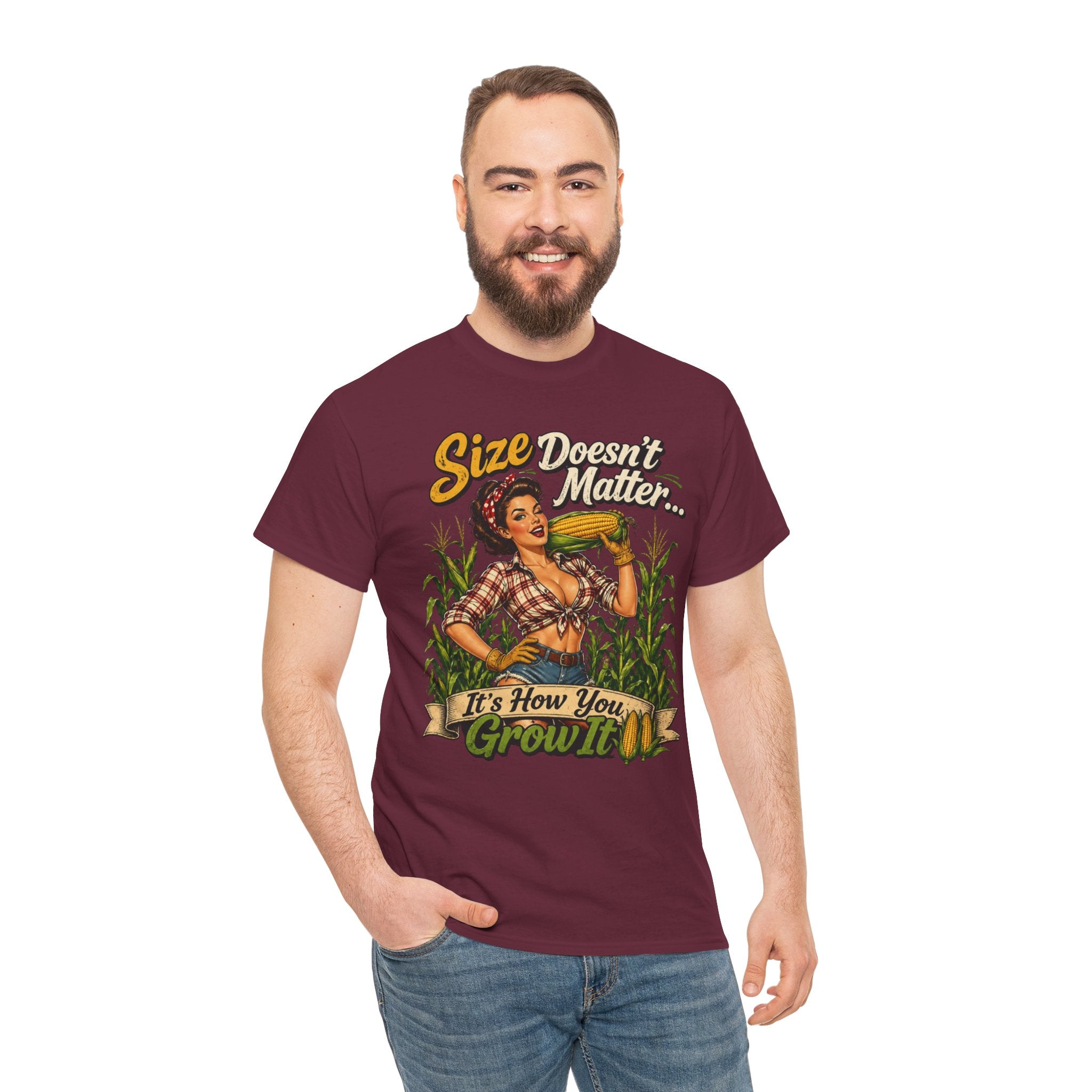 Size Doesn’t Matter Corn Shirt