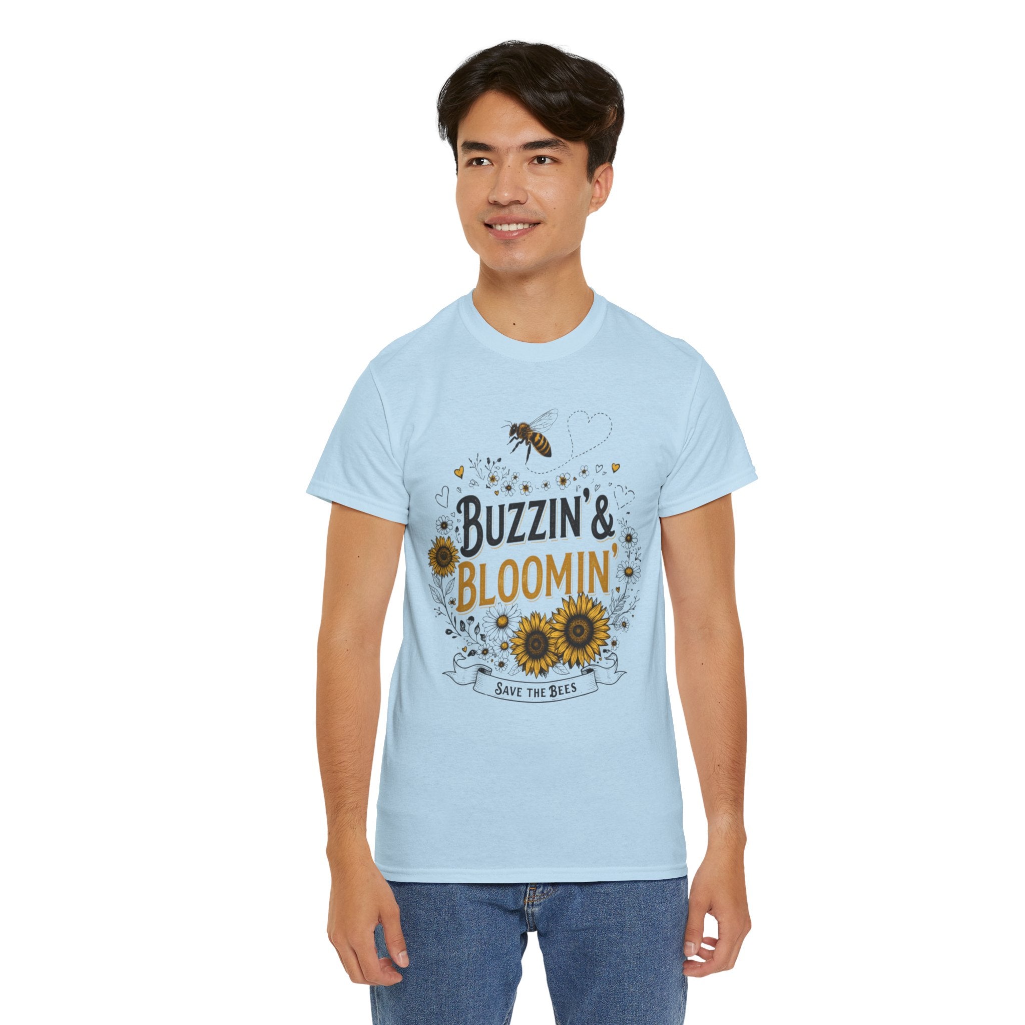 Buzzin’ & Bloomin’ Shirt – Save the Bees Garden Tee