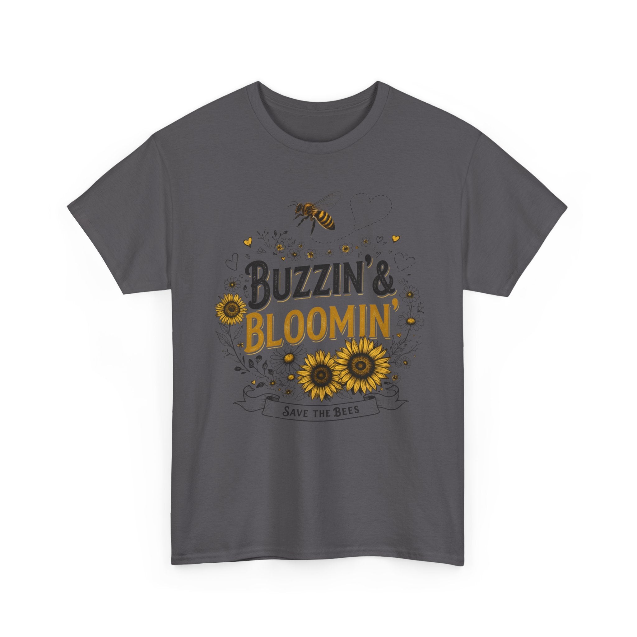 Buzzin’ & Bloomin’ Shirt – Save the Bees Garden Tee