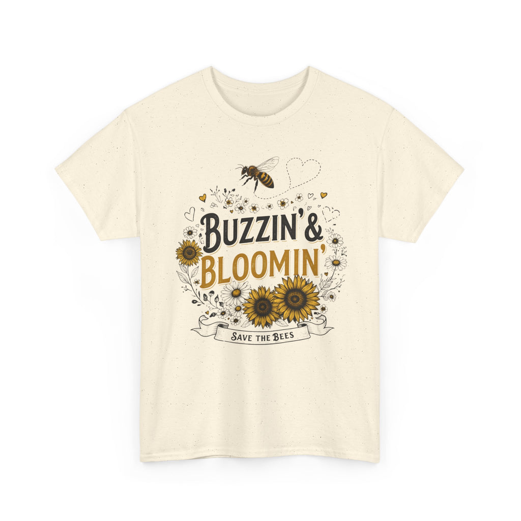 Buzzin’ & Bloomin’ Shirt – Save the Bees Garden Tee