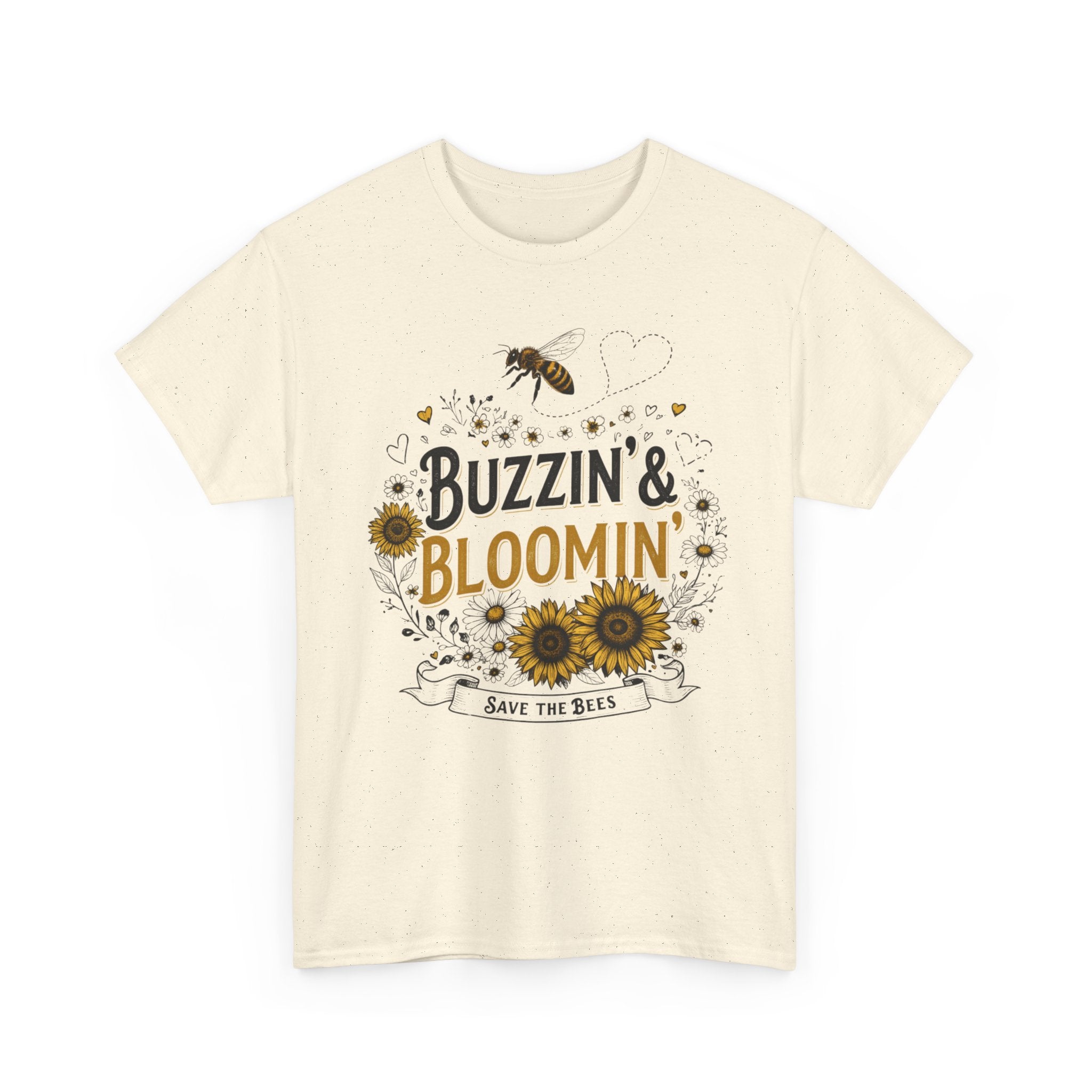 Buzzin’ & Bloomin’ Shirt – Save the Bees Garden Tee