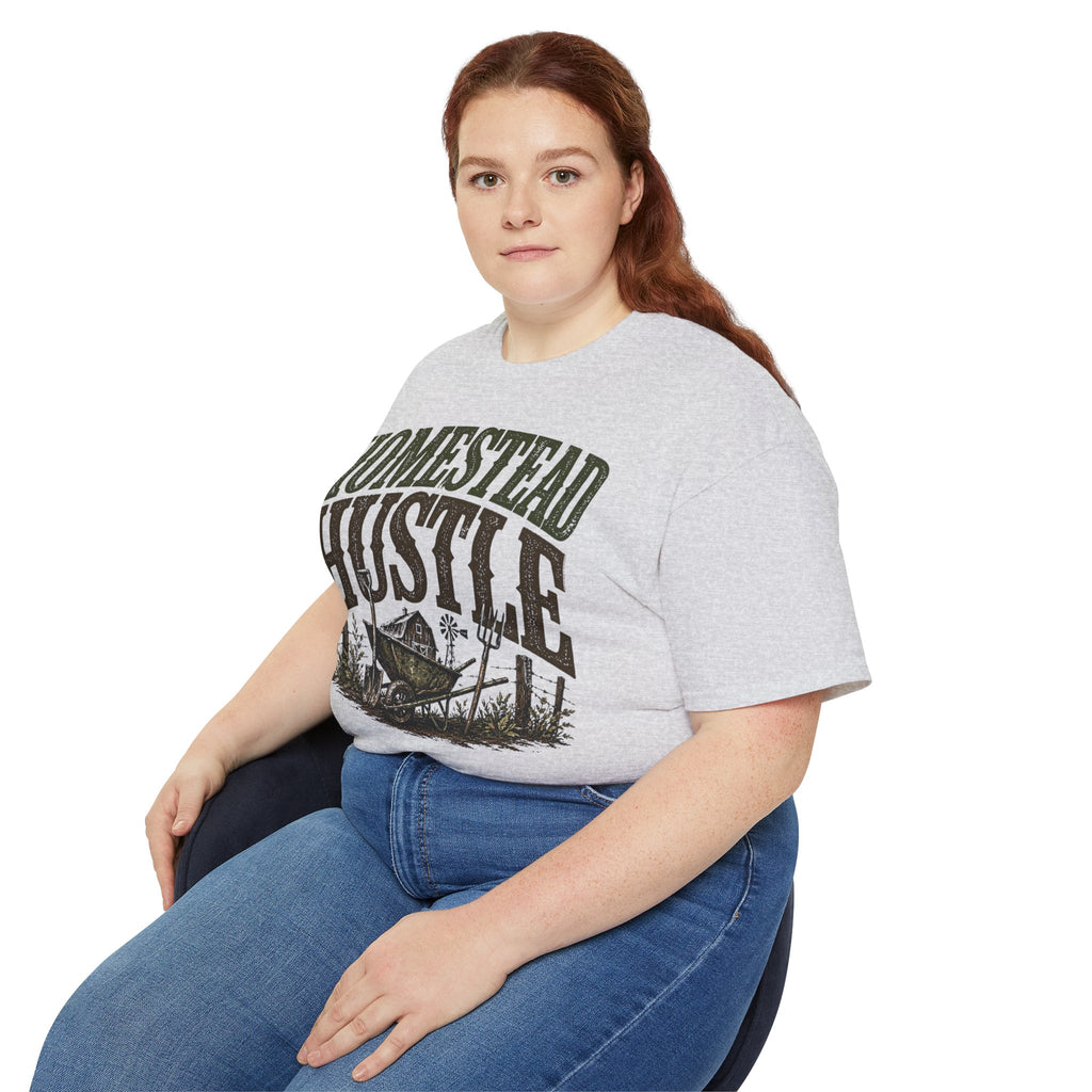 Homestead Hustle – Vintage Farm Life Graphic Tee