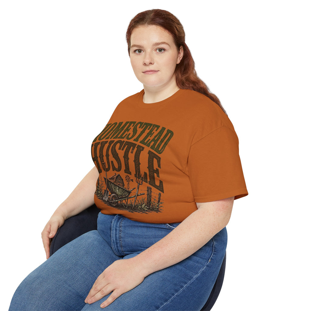 Homestead Hustle – Vintage Farm Life Graphic Tee