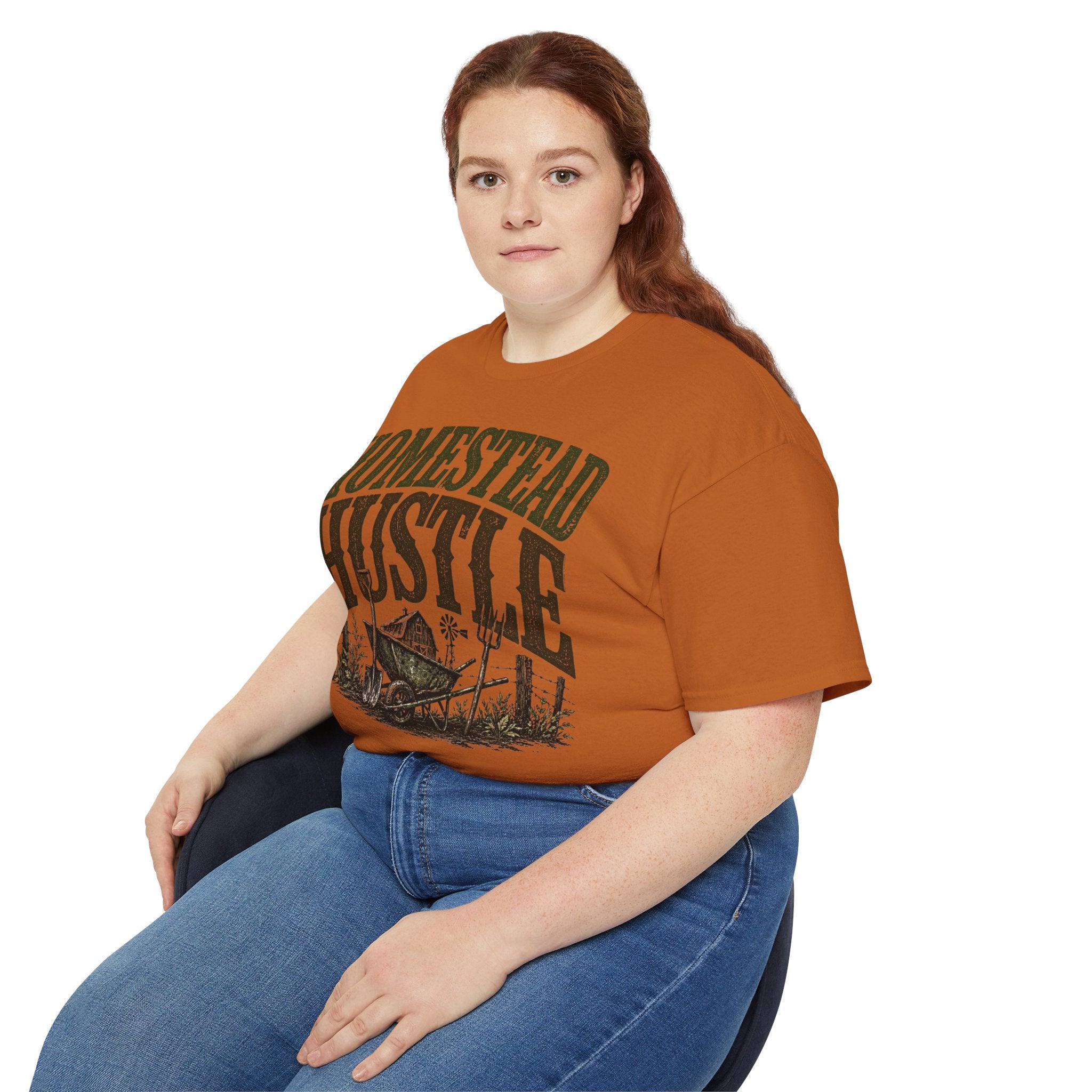 Homestead Hustle – Vintage Farm Life Graphic Tee