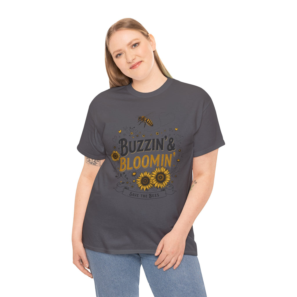 Buzzin’ & Bloomin’ Shirt – Save the Bees Garden Tee
