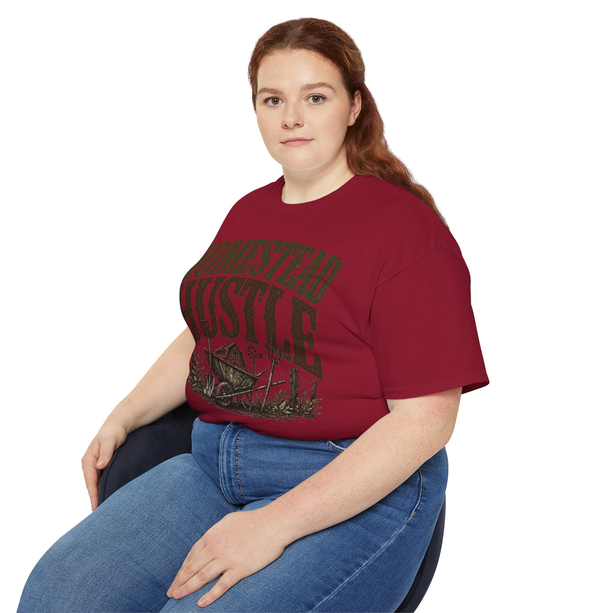 Homestead Hustle – Vintage Farm Life Graphic Tee