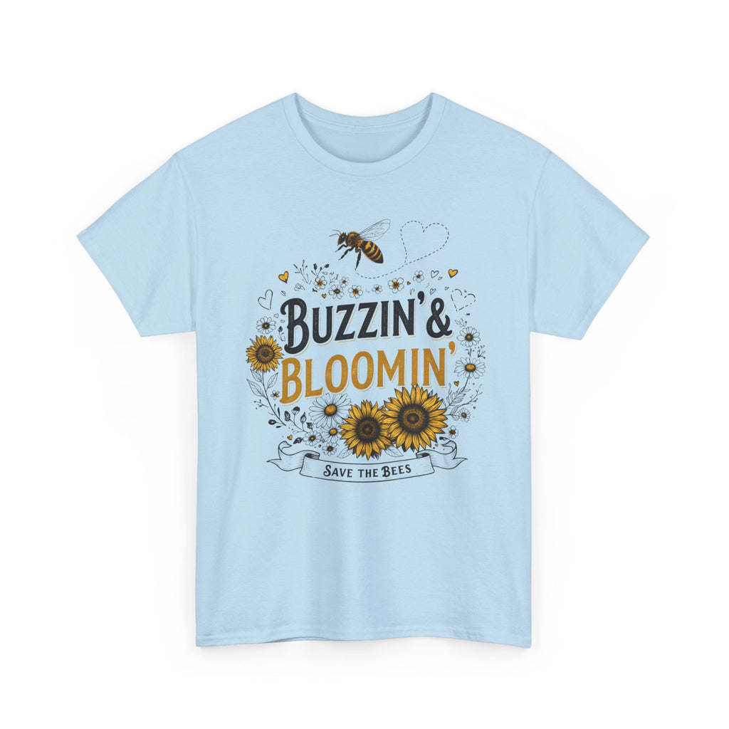 Buzzin’ & Bloomin’ Shirt – Save the Bees Garden Tee