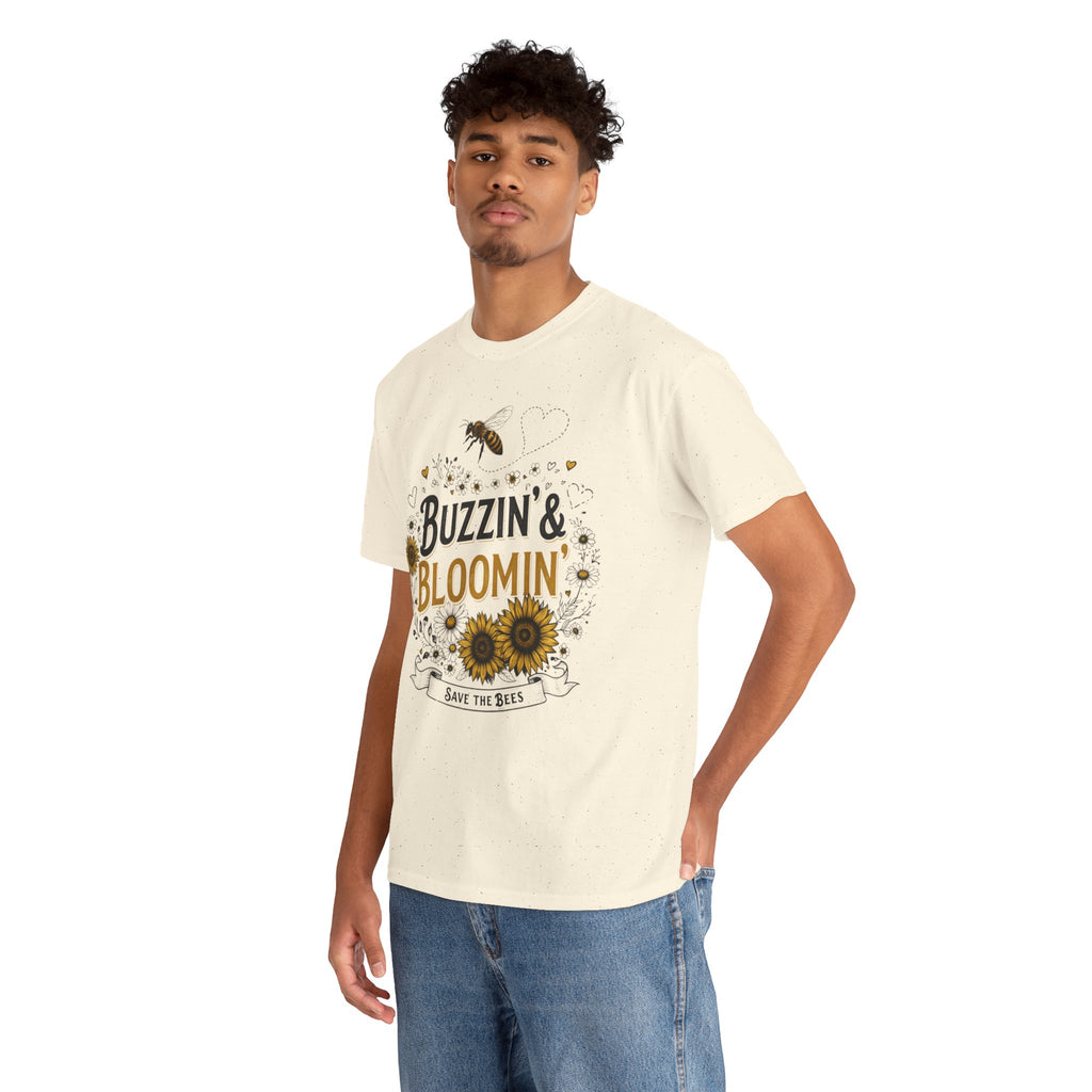 Buzzin’ & Bloomin’ Shirt – Save the Bees Garden Tee