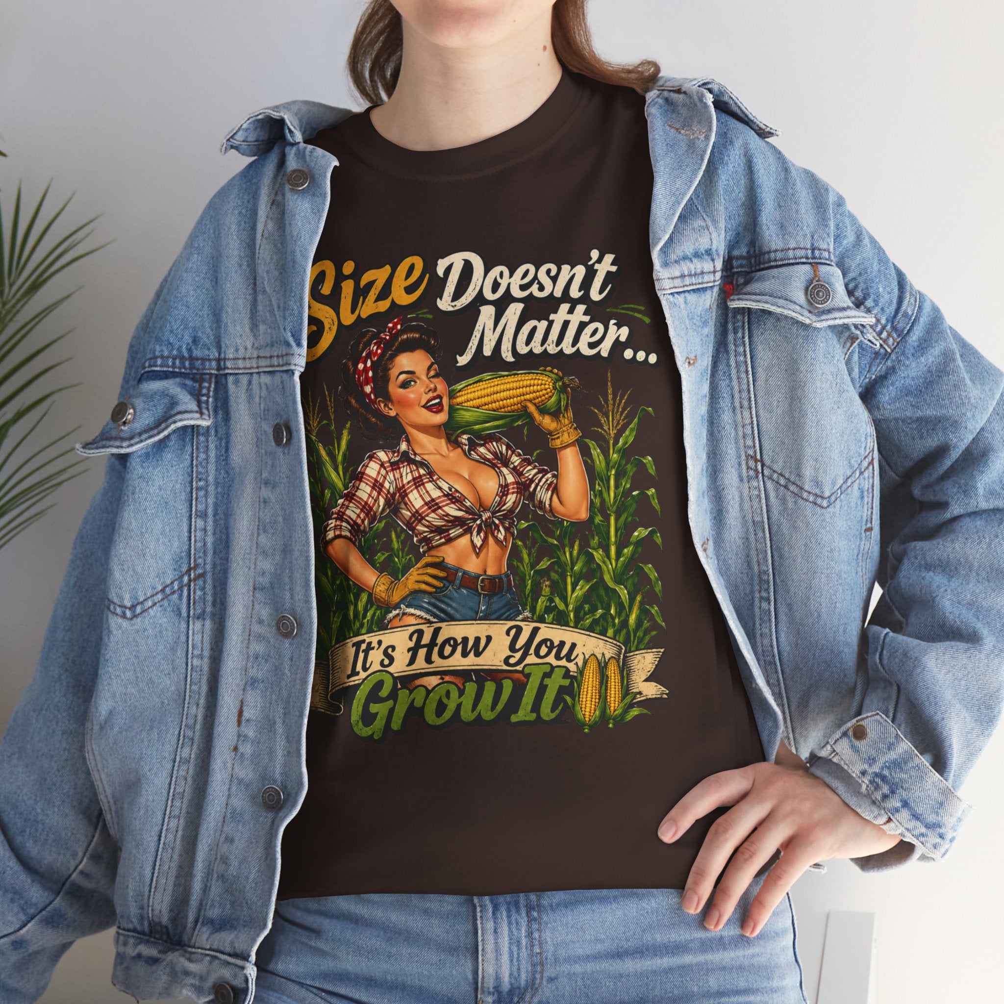 Size Doesn’t Matter Corn Shirt