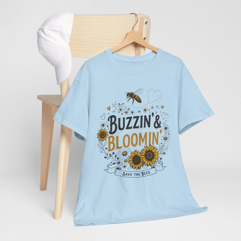 Buzzin’ & Bloomin’ Shirt – Save the Bees Garden Tee