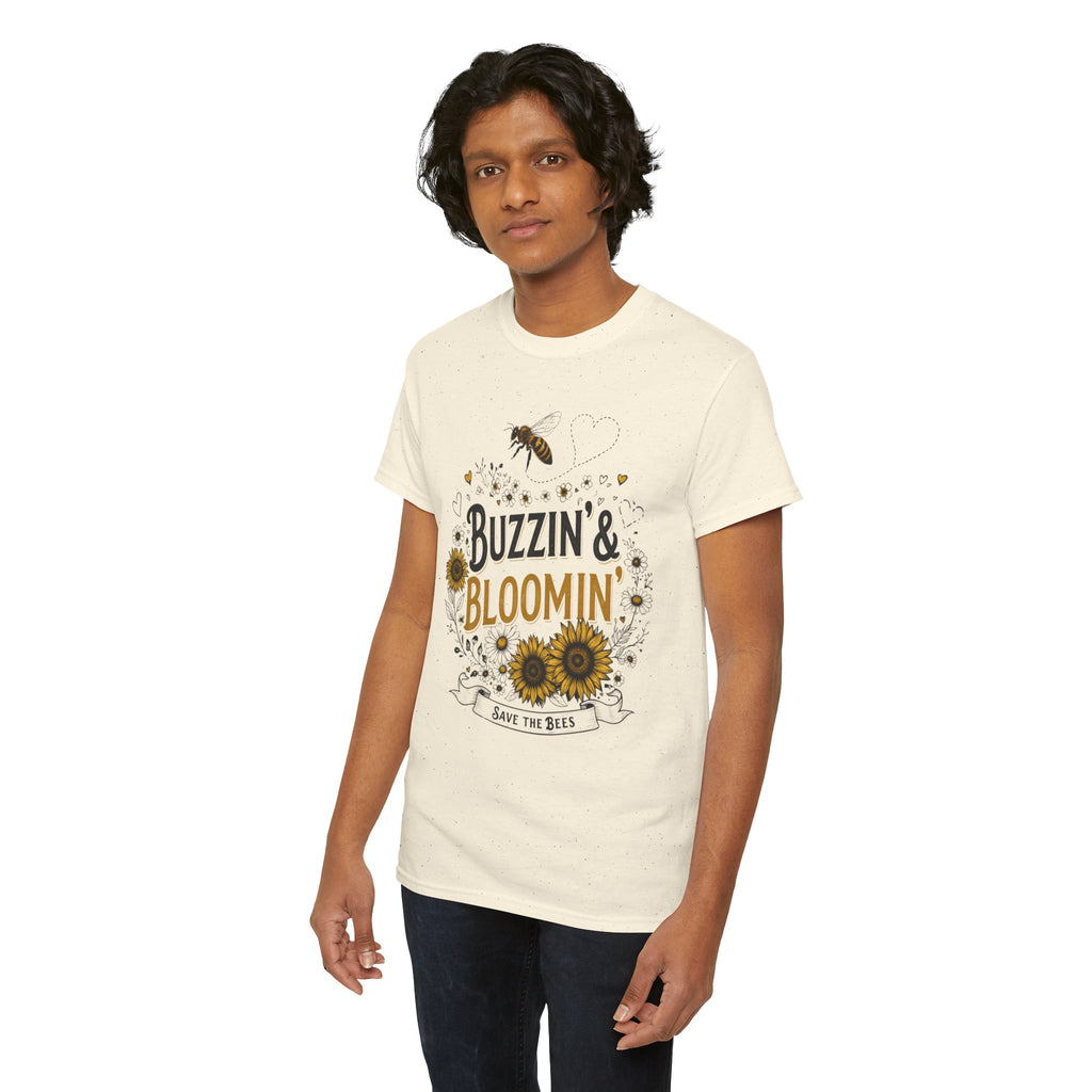 Buzzin’ & Bloomin’ Shirt – Save the Bees Garden Tee