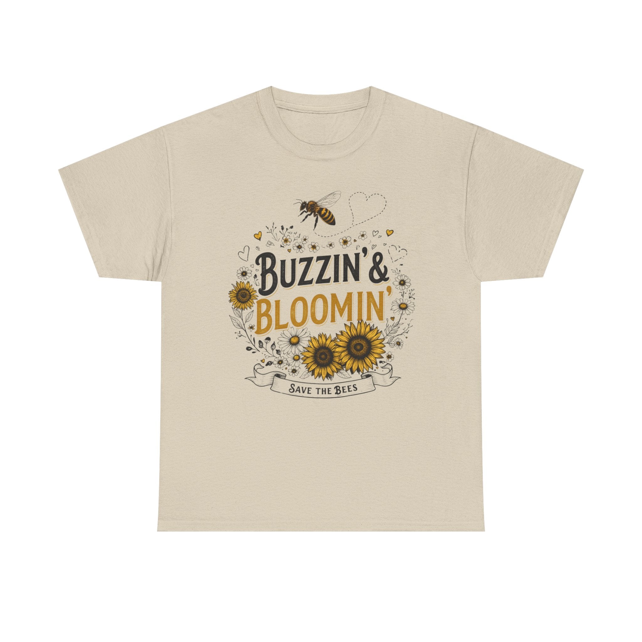 Buzzin’ & Bloomin’ Shirt – Save the Bees Garden Tee