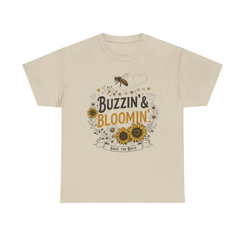 Buzzin’ & Bloomin’ Shirt – Save the Bees Garden Tee