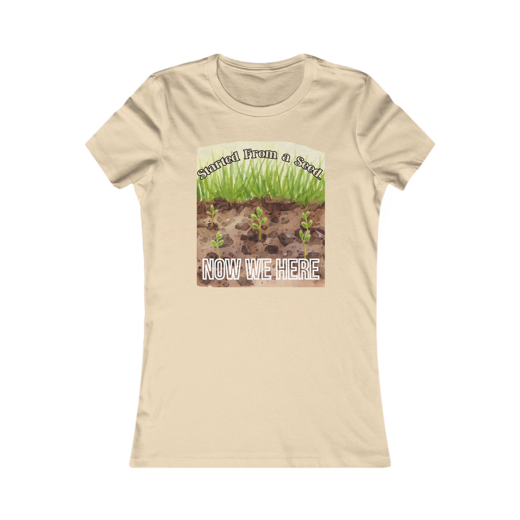 Started From a Seed Now We Here Shirt – Funny Gardening Tee – Plant Lover Gift – Homestead Shirt