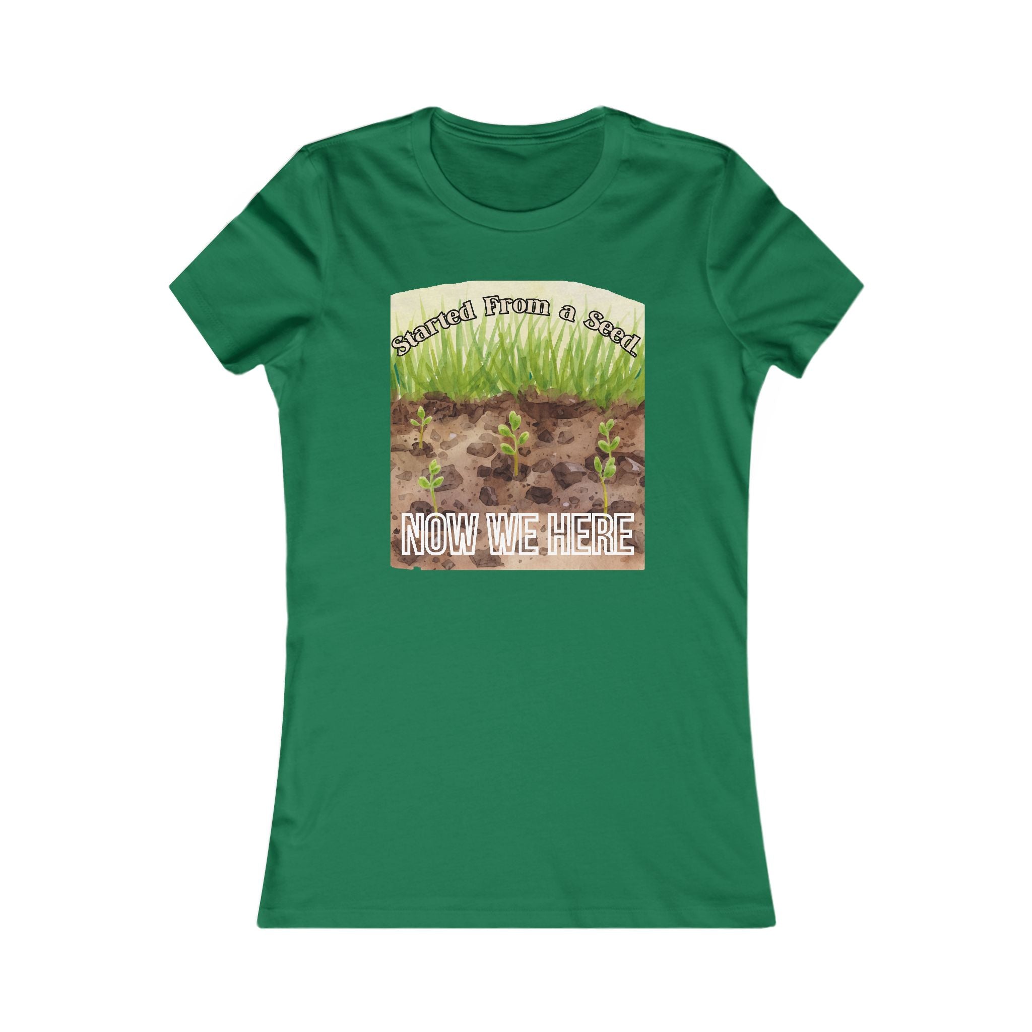 Started From a Seed Now We Here Shirt – Funny Gardening Tee – Plant Lover Gift – Homestead Shirt