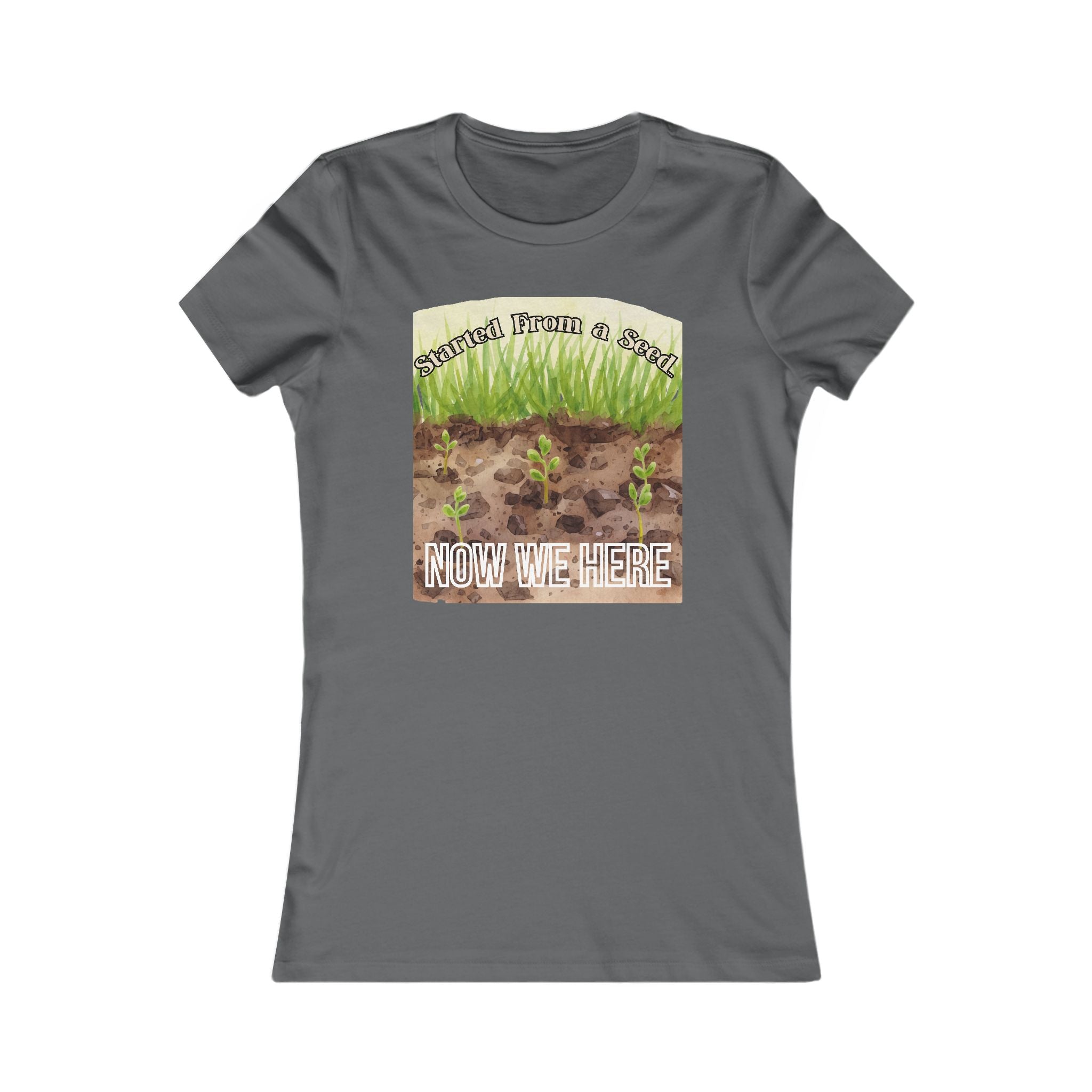 Started From a Seed Now We Here Shirt – Funny Gardening Tee – Plant Lover Gift – Homestead Shirt