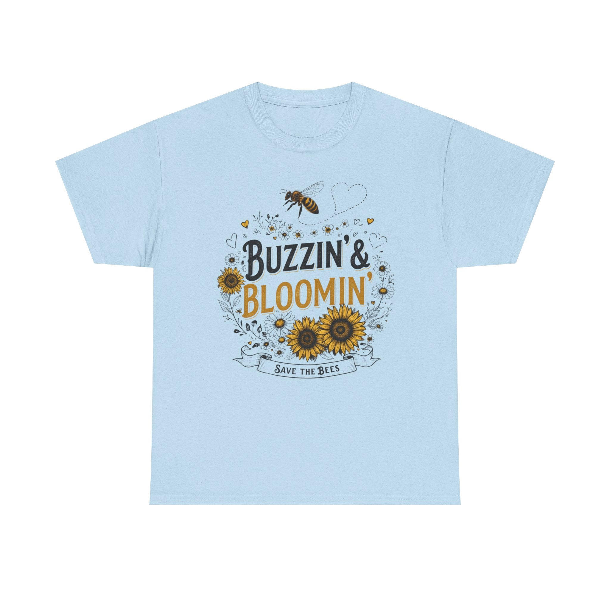 Buzzin’ & Bloomin’ Shirt – Save the Bees Garden Tee