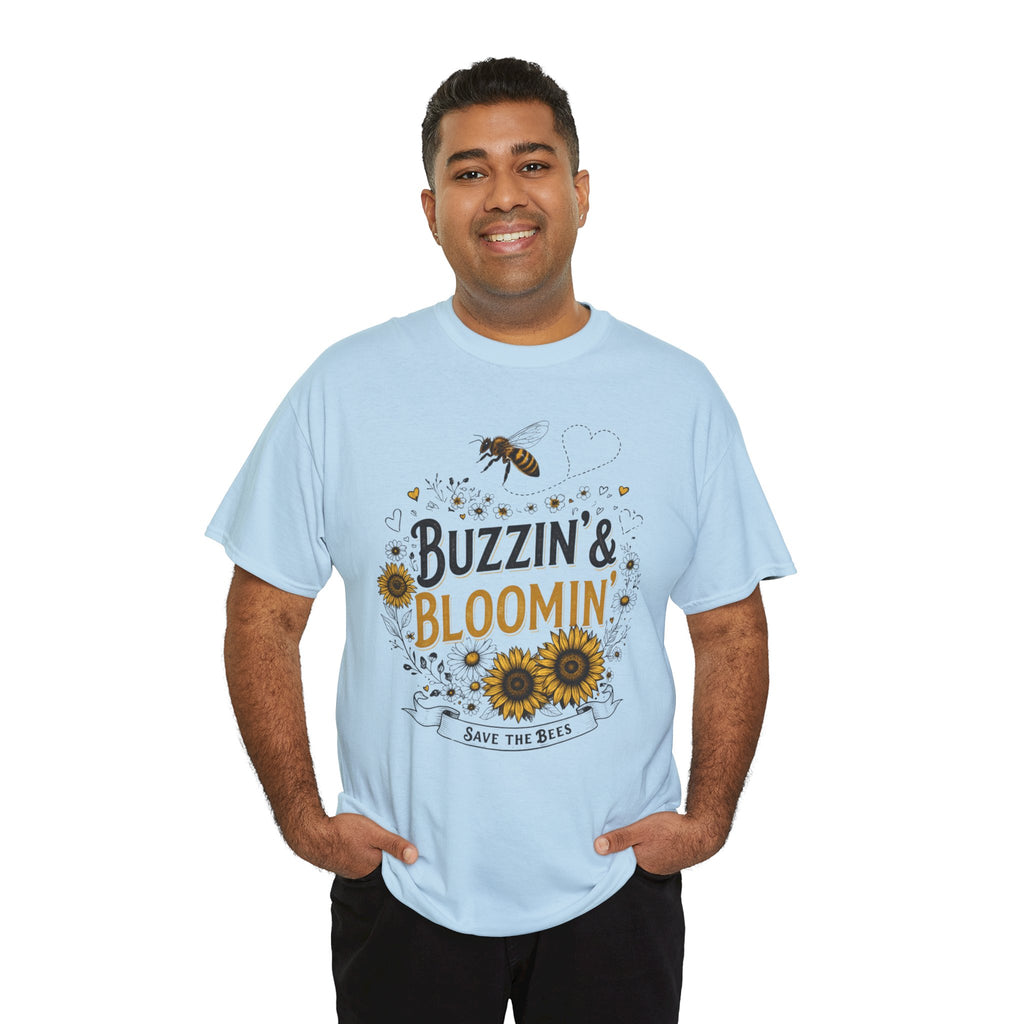 Buzzin’ & Bloomin’ Shirt – Save the Bees Garden Tee