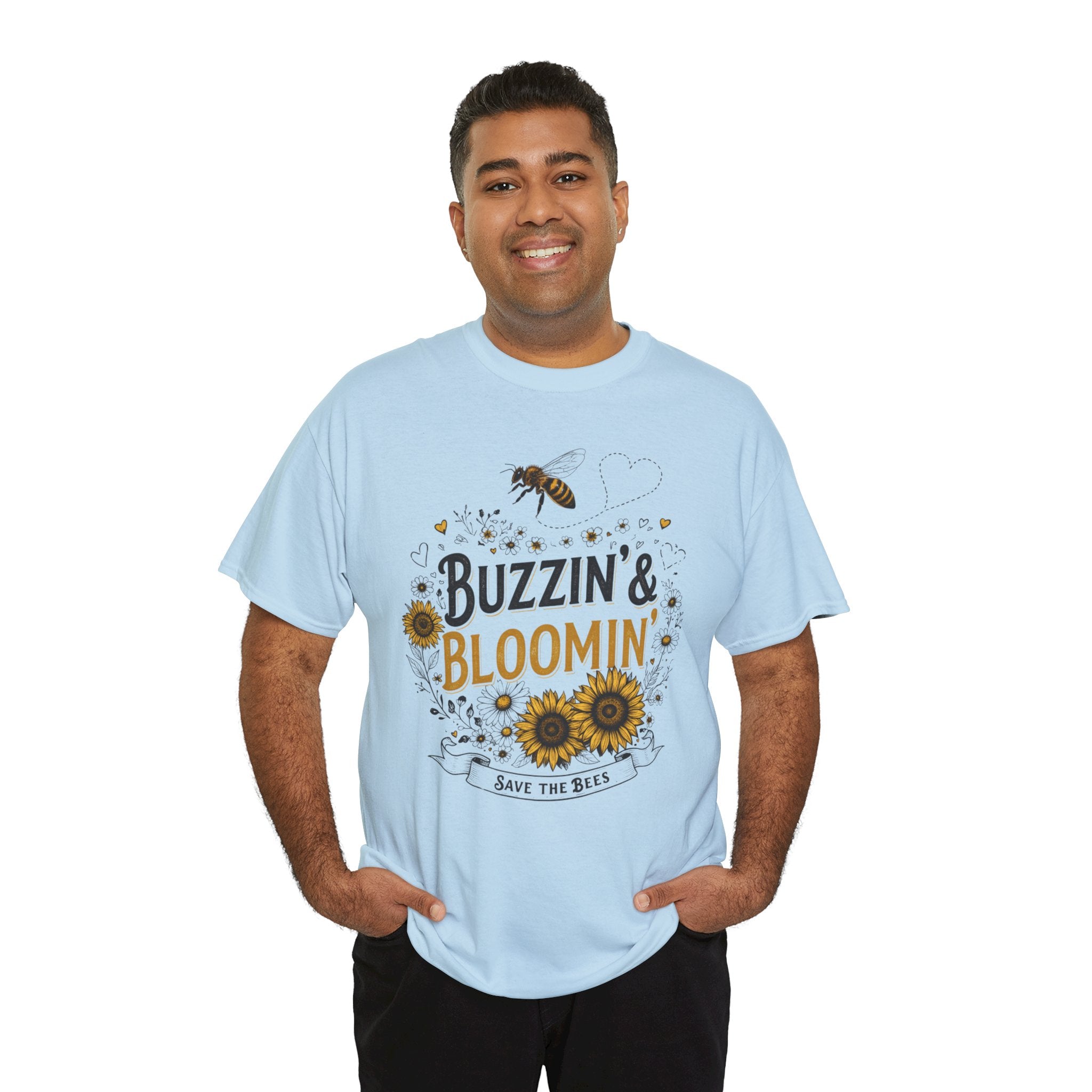 Buzzin’ & Bloomin’ Shirt – Save the Bees Garden Tee