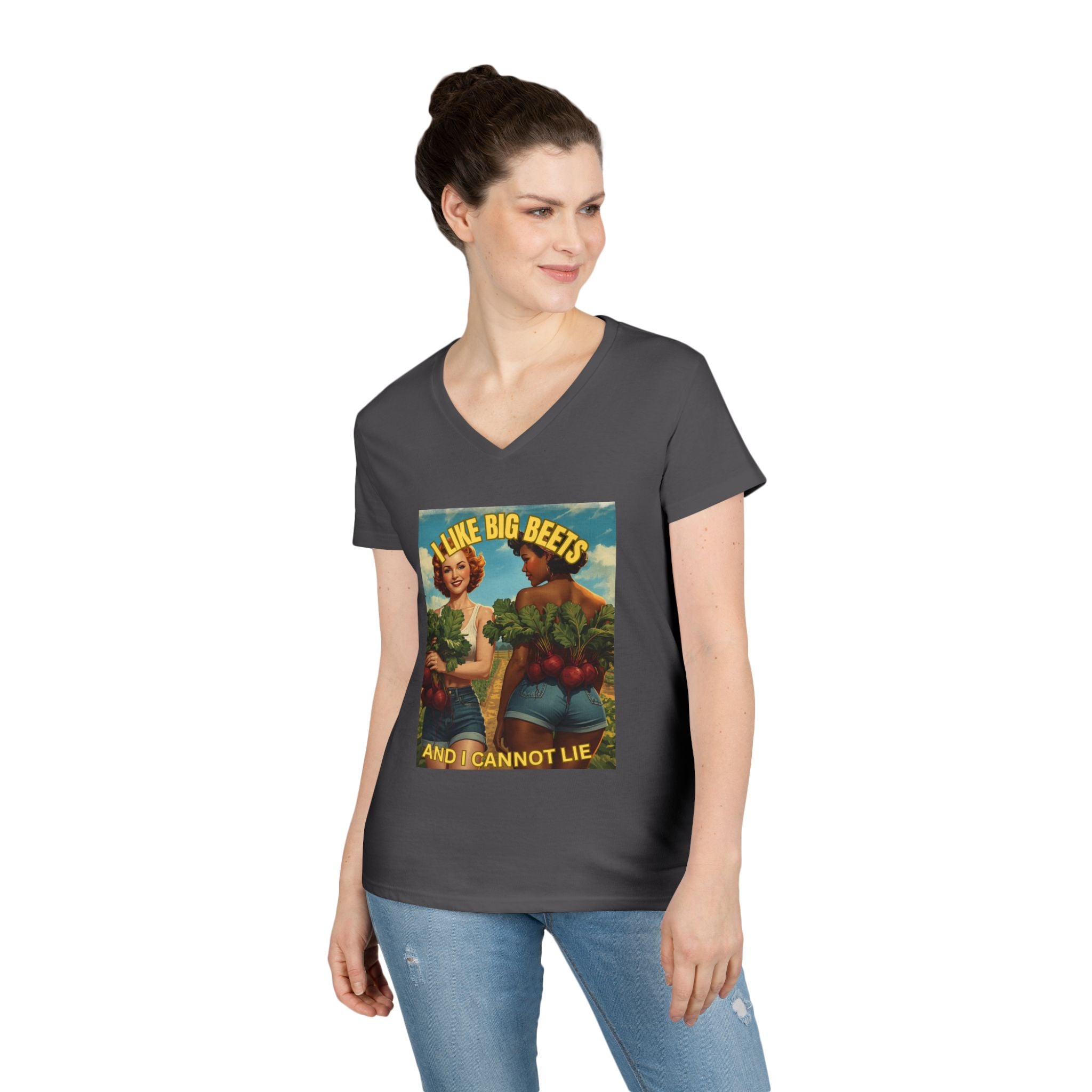 I Like Big Beets And I Cannot Lie Shirt | Funny Gardening Shirt | Vintage Pin Up Farm Tee | Plant Lover Gift | Homestead Apparel