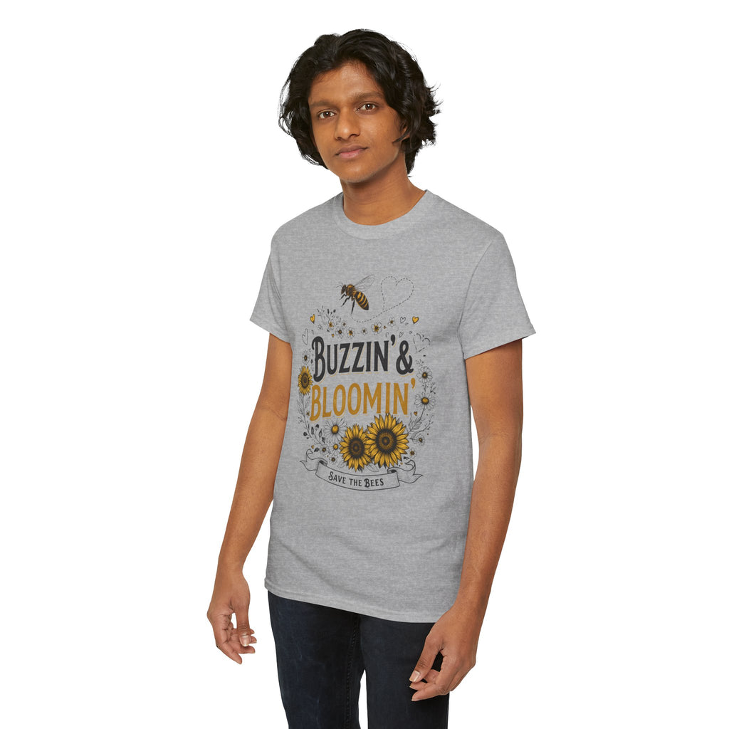 Buzzin’ & Bloomin’ Shirt – Save the Bees Garden Tee