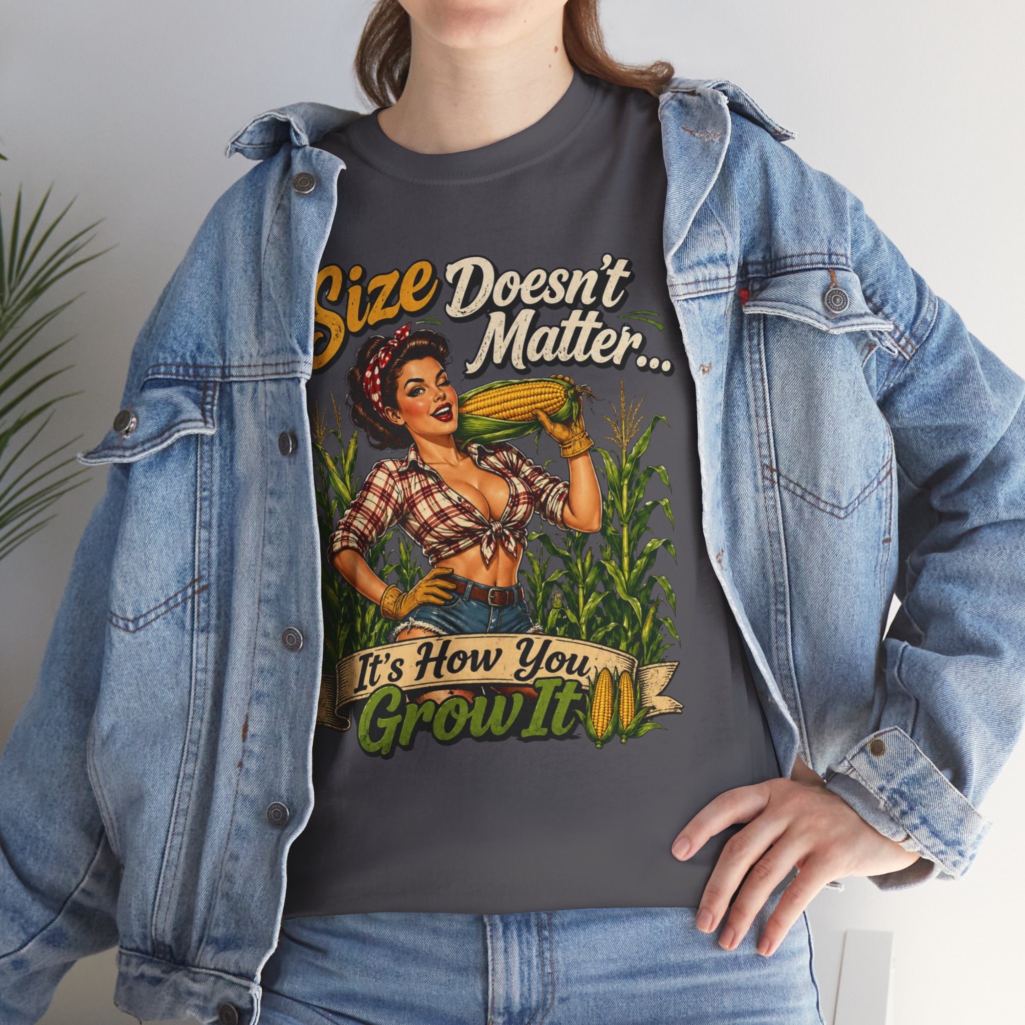 Size Doesn’t Matter Corn Shirt