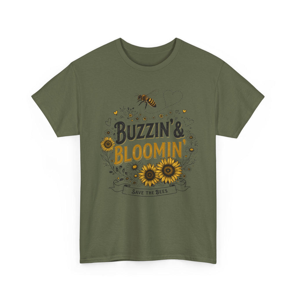 Buzzin’ & Bloomin’ Shirt – Save the Bees Garden Tee