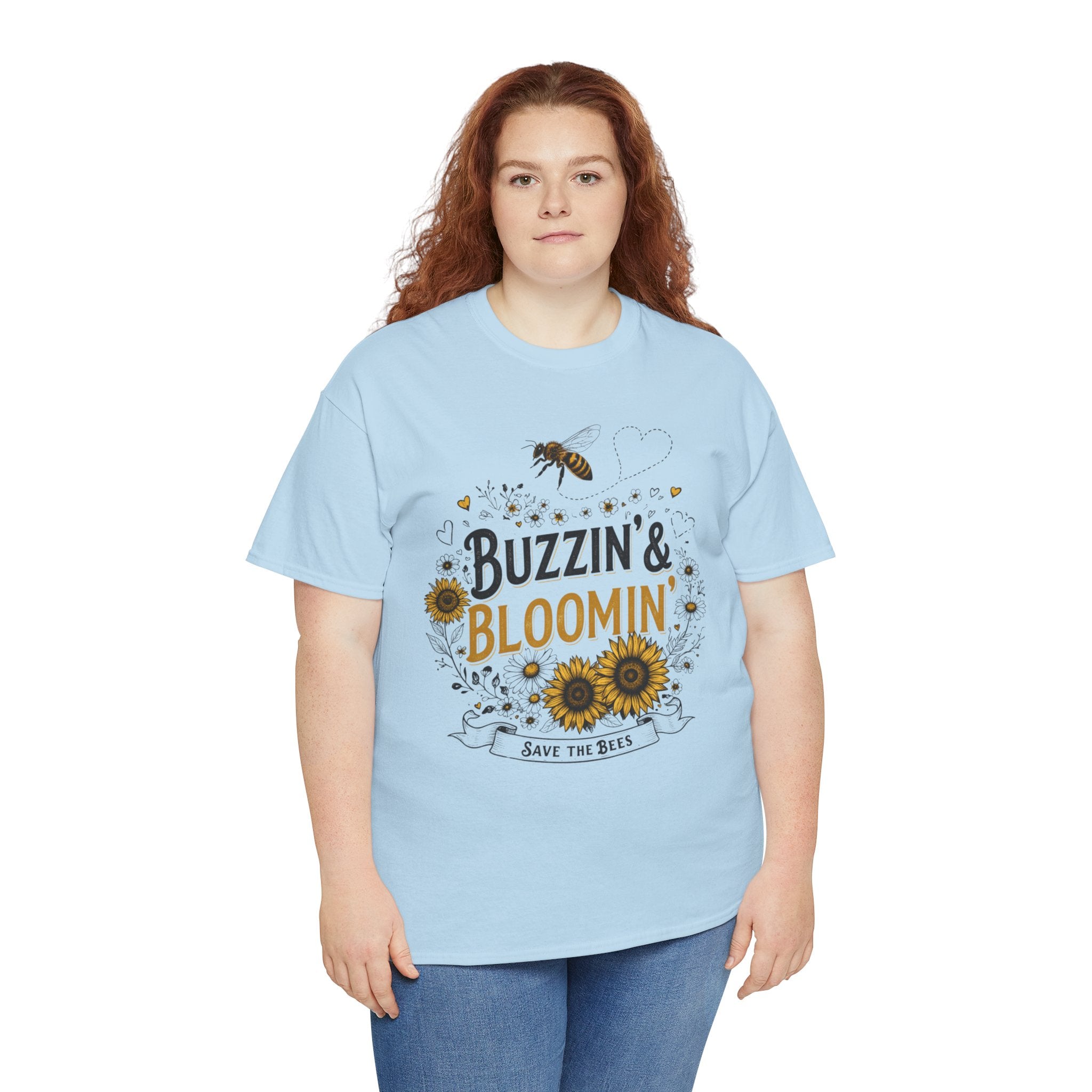 Buzzin’ & Bloomin’ Shirt – Save the Bees Garden Tee