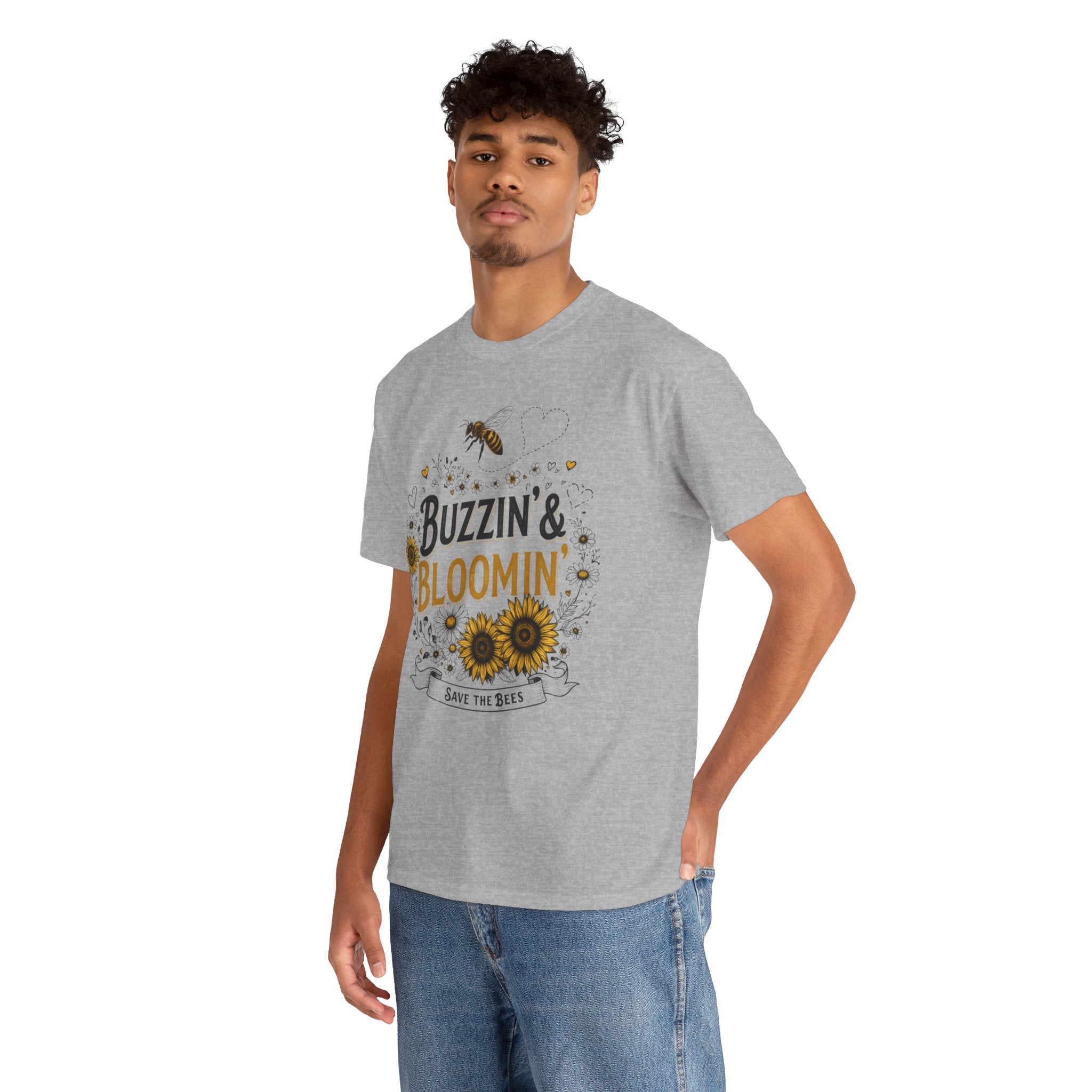 Buzzin’ & Bloomin’ Shirt – Save the Bees Garden Tee