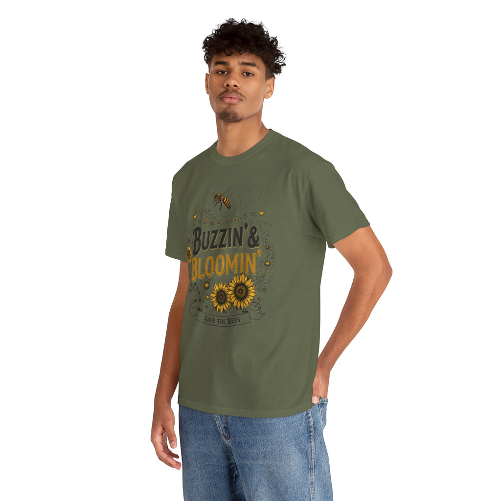 Buzzin’ & Bloomin’ Shirt – Save the Bees Garden Tee