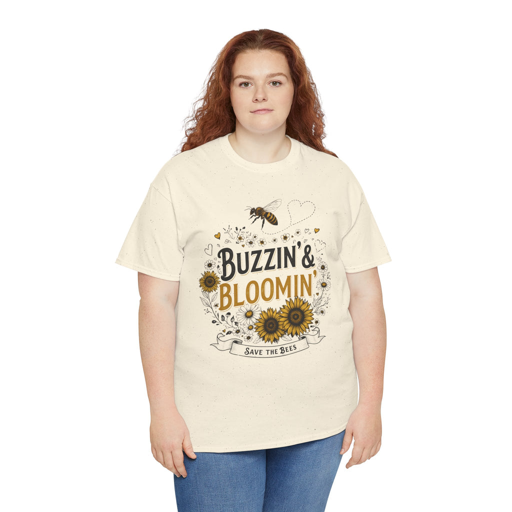 Buzzin’ & Bloomin’ Shirt – Save the Bees Garden Tee