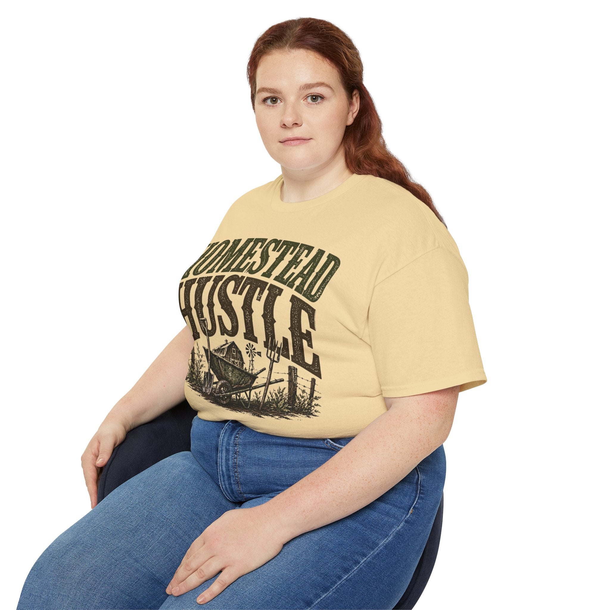 Homestead Hustle – Vintage Farm Life Graphic Tee