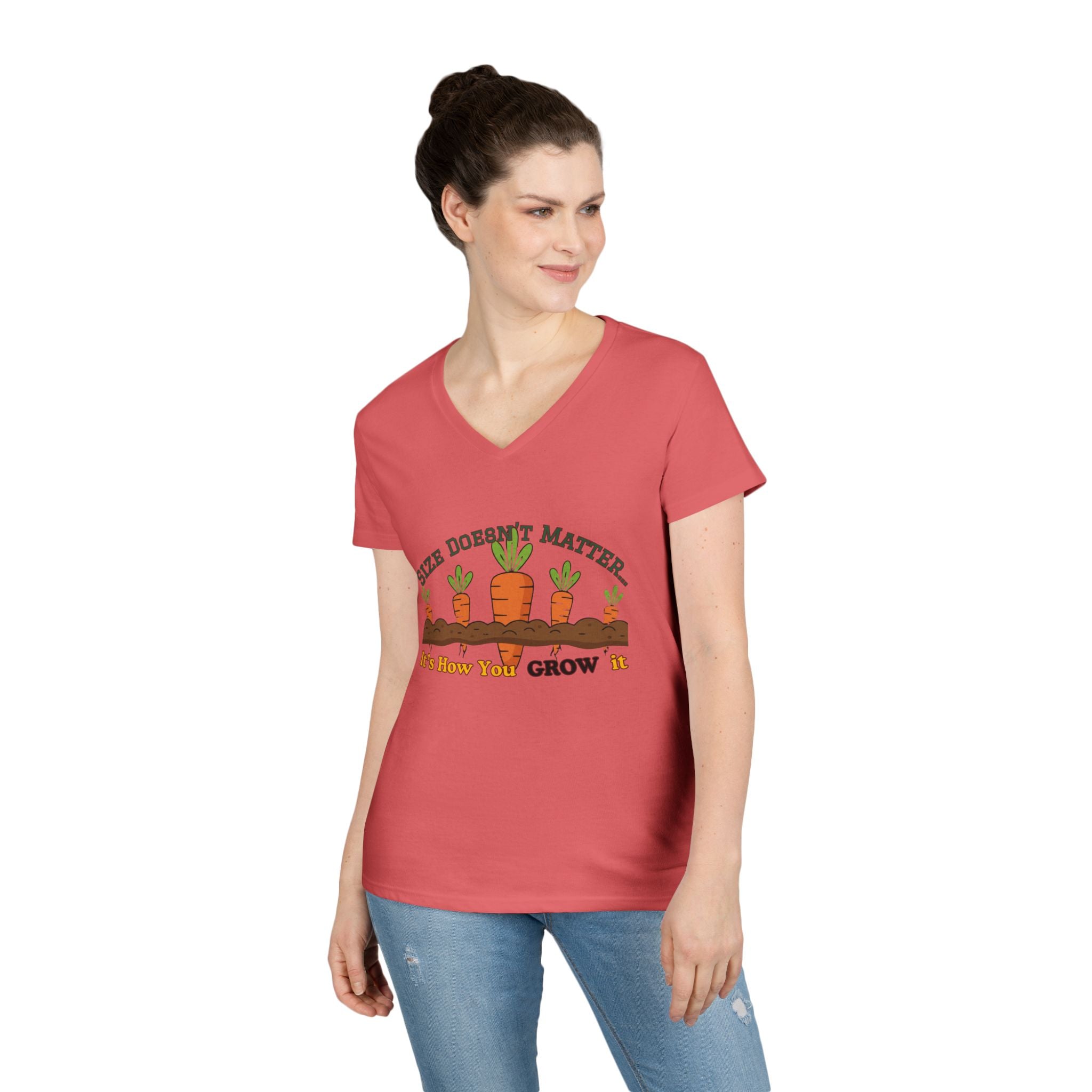 Size Doesn’t Matter It’s How You Grow It Shirt | Funny Gardening Shirt | Carrot Humor Tee | Garden Lover Gift | Talk Dirt Co