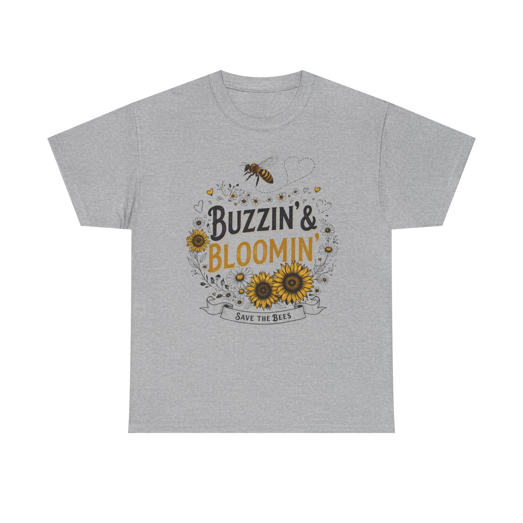 Buzzin’ & Bloomin’ Shirt – Save the Bees Garden Tee